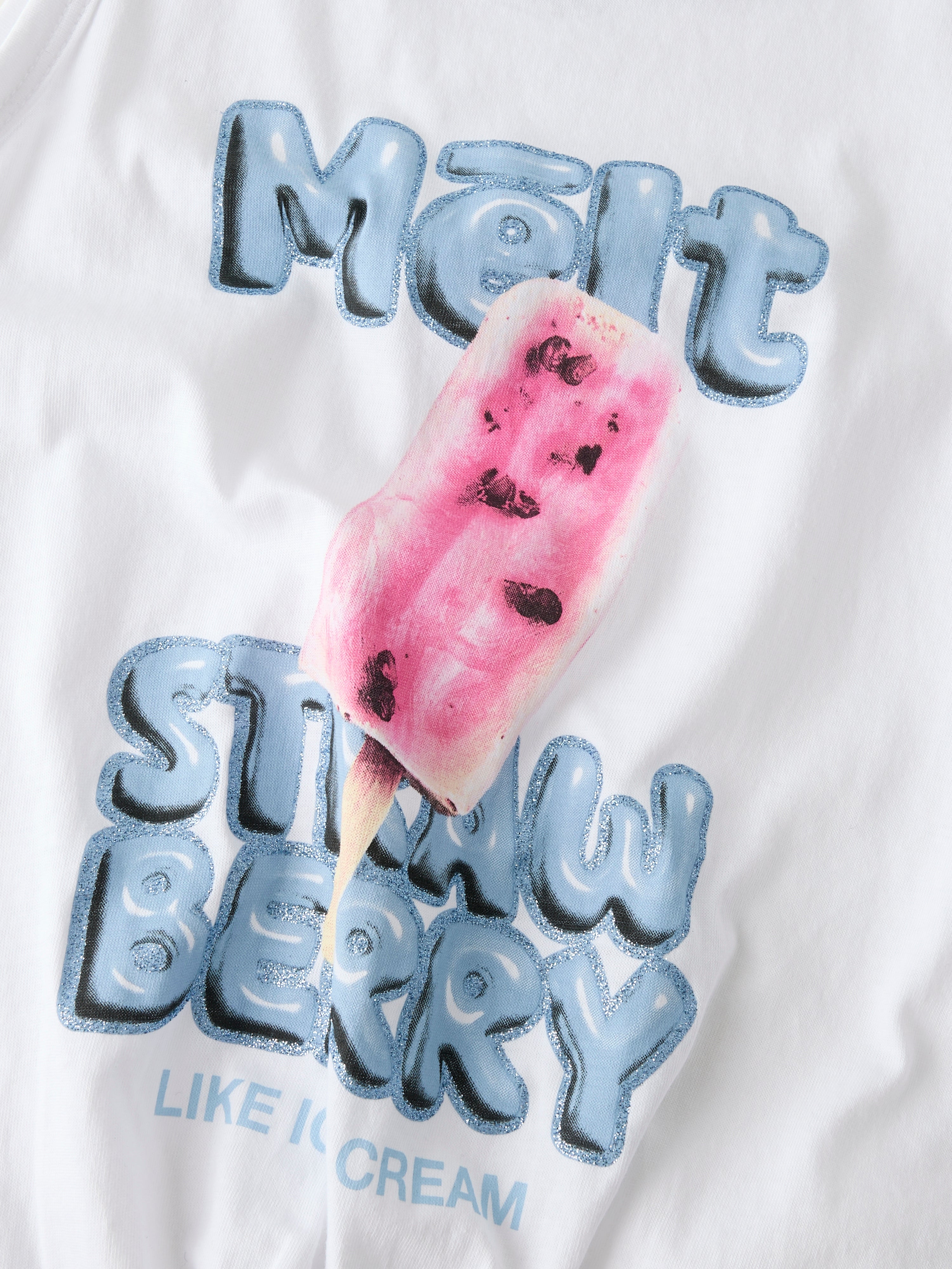 Top Helado Nudo Blanco Kid