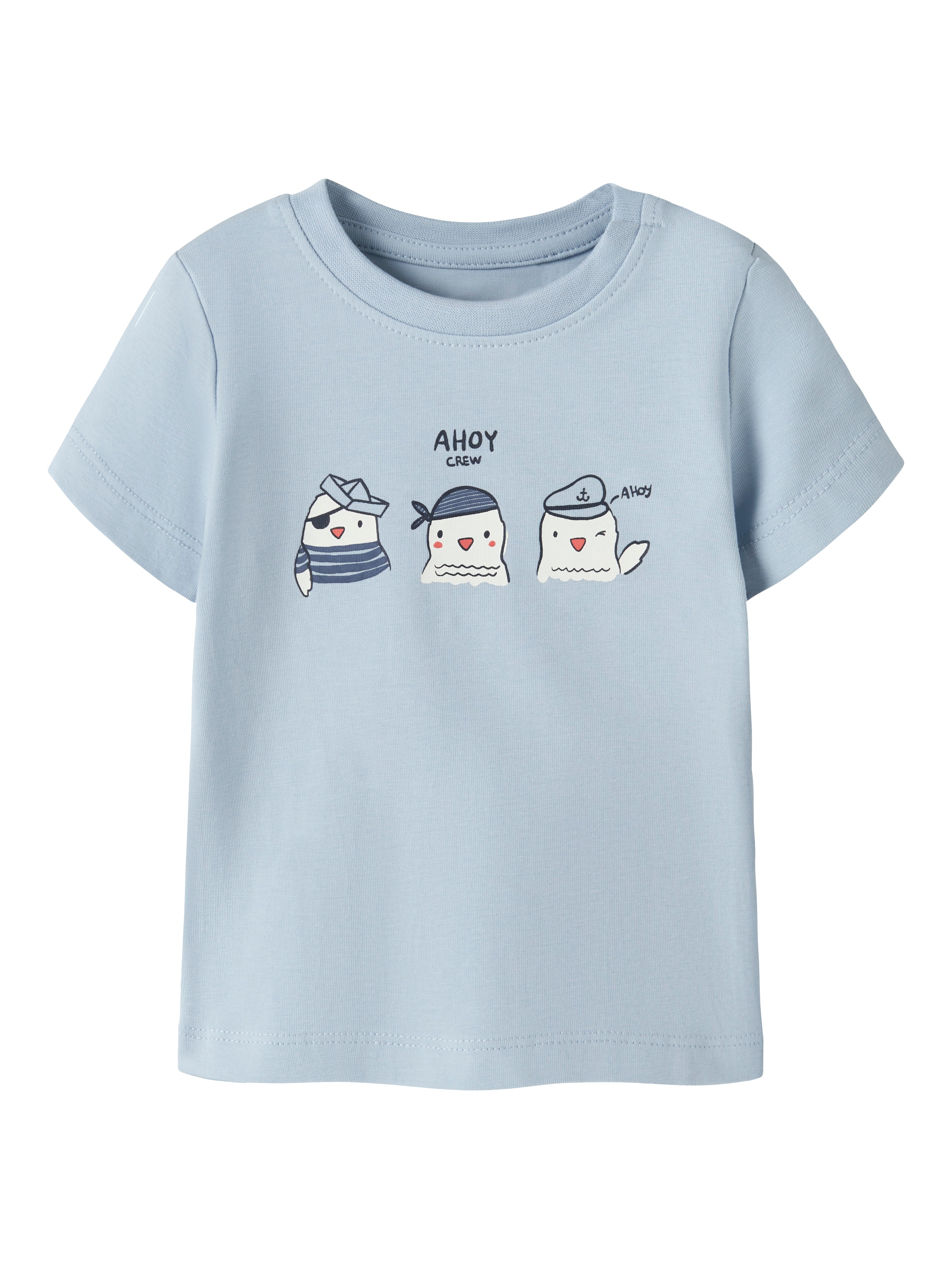 Camiseta Azul Ballenas Bebé