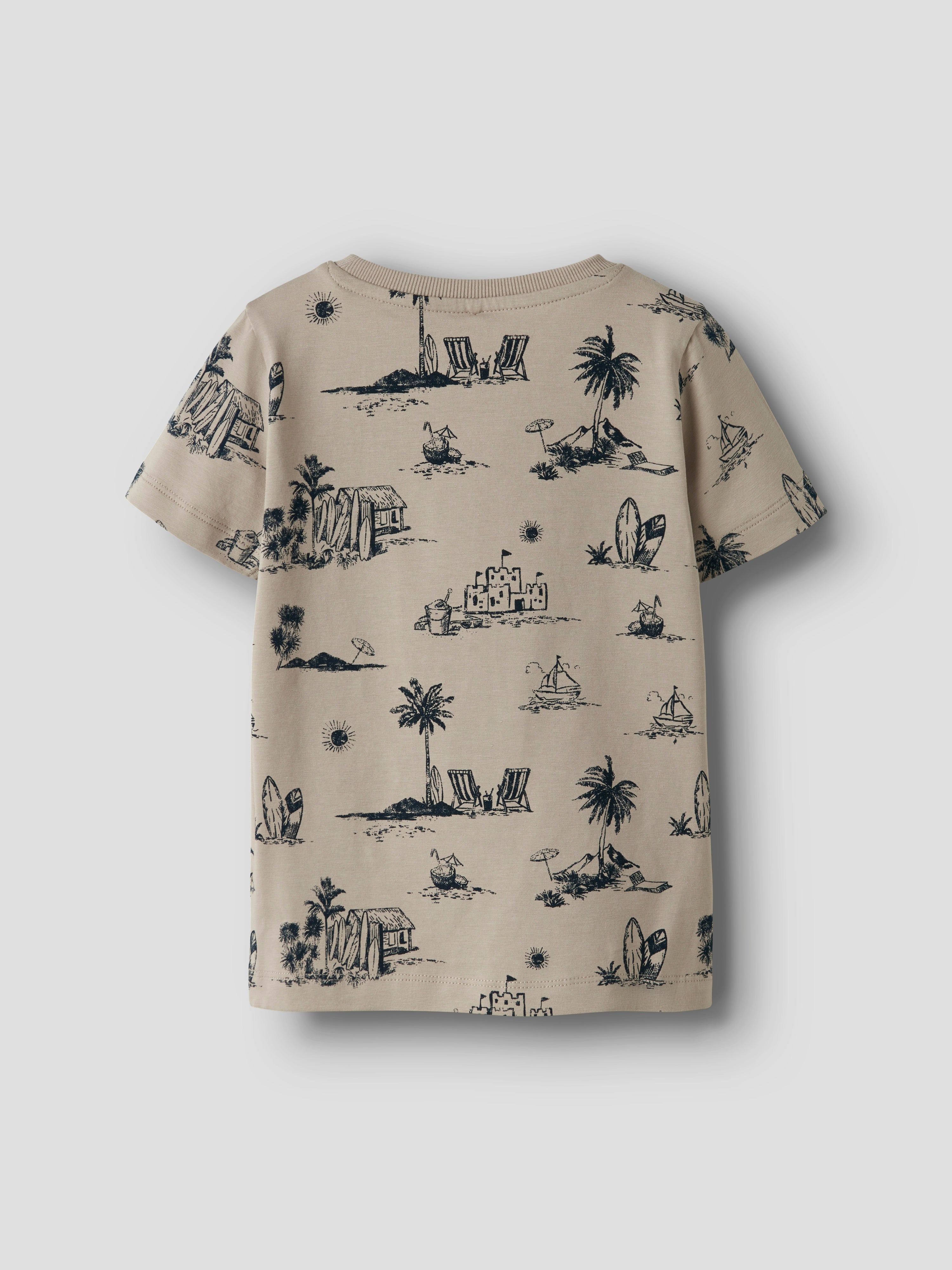 Camiseta Summer Marrón Mini