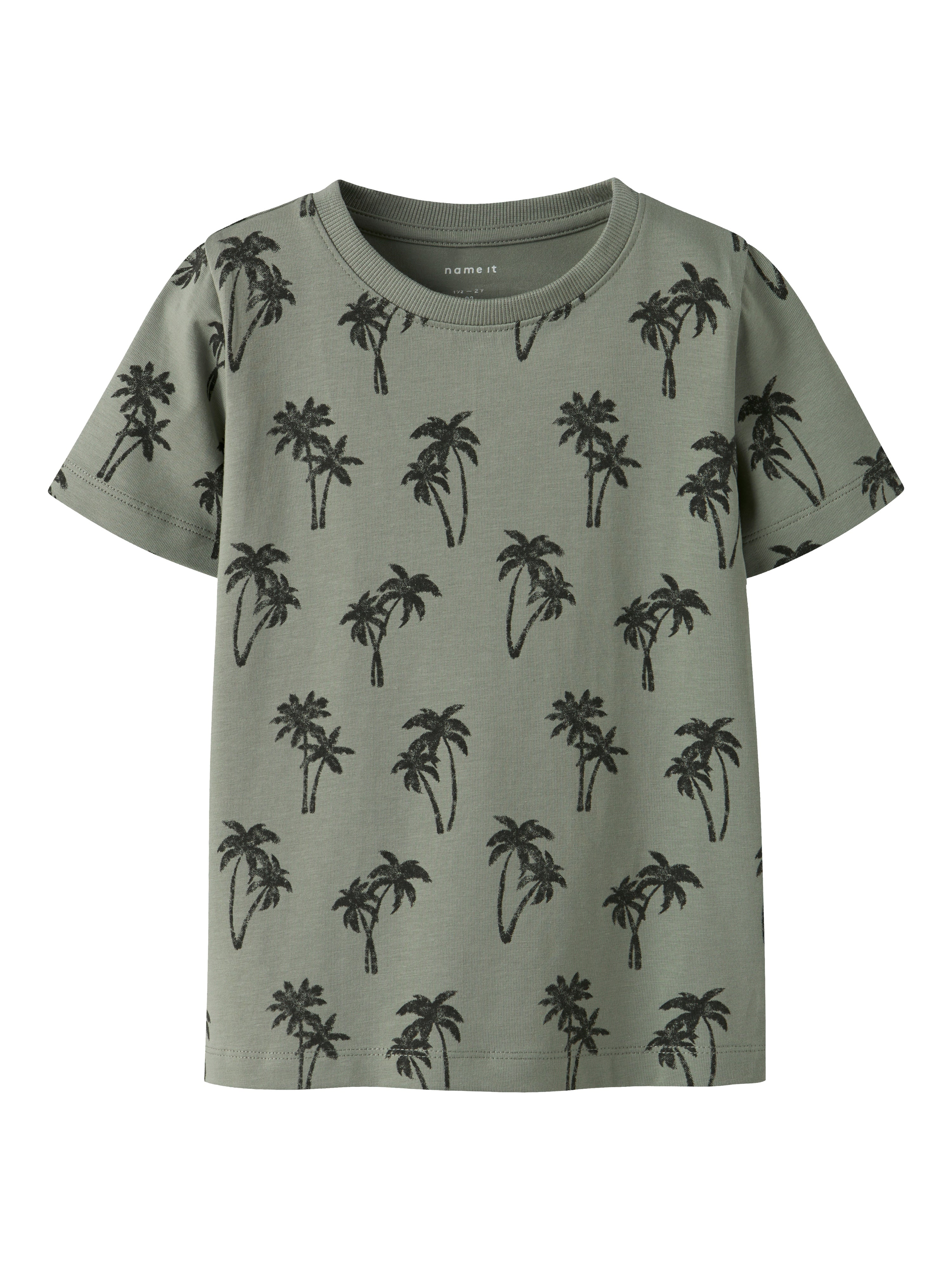 Camiseta Palmeras Verde Mini