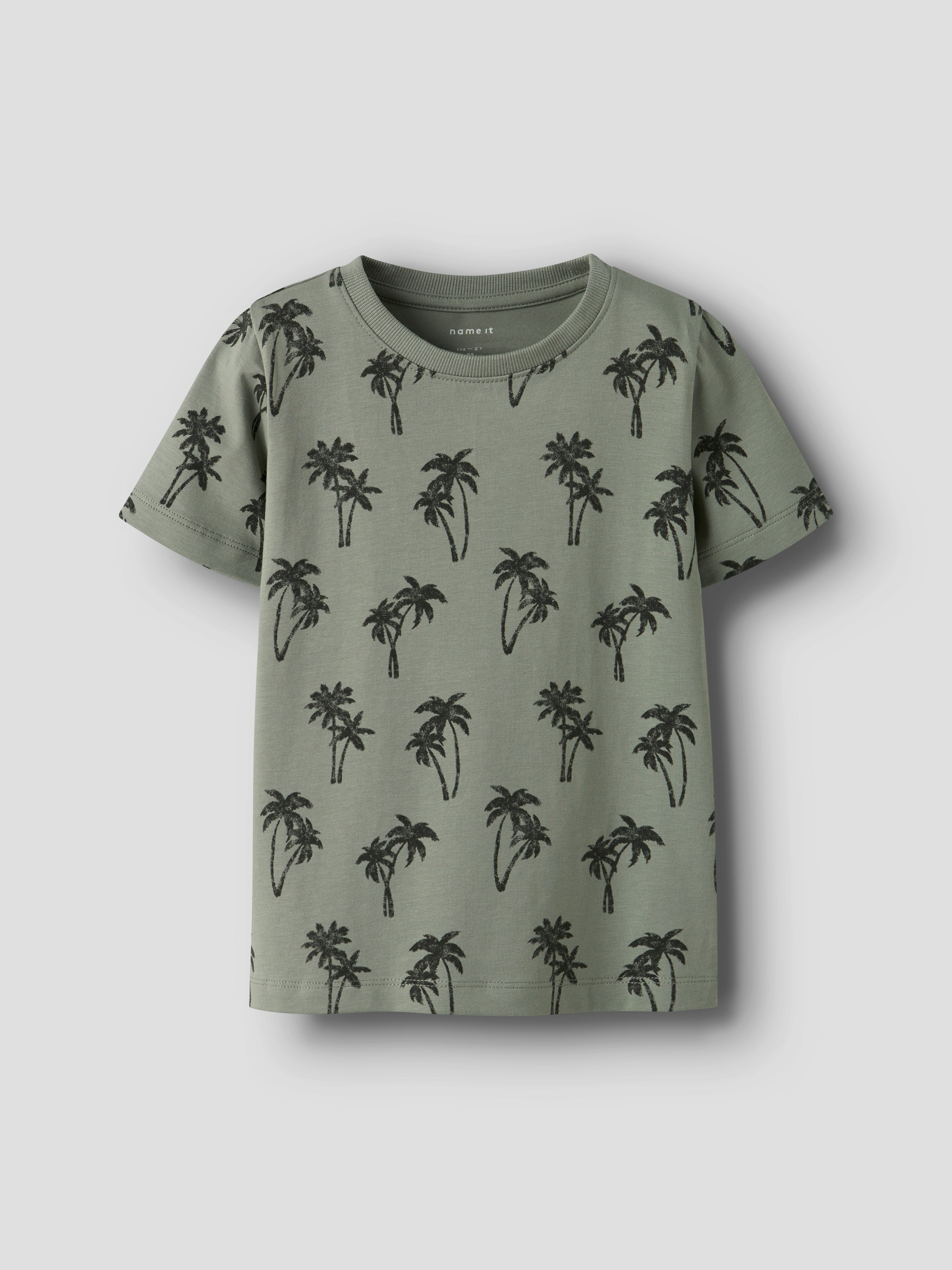 Camiseta Palmeras Verde Mini