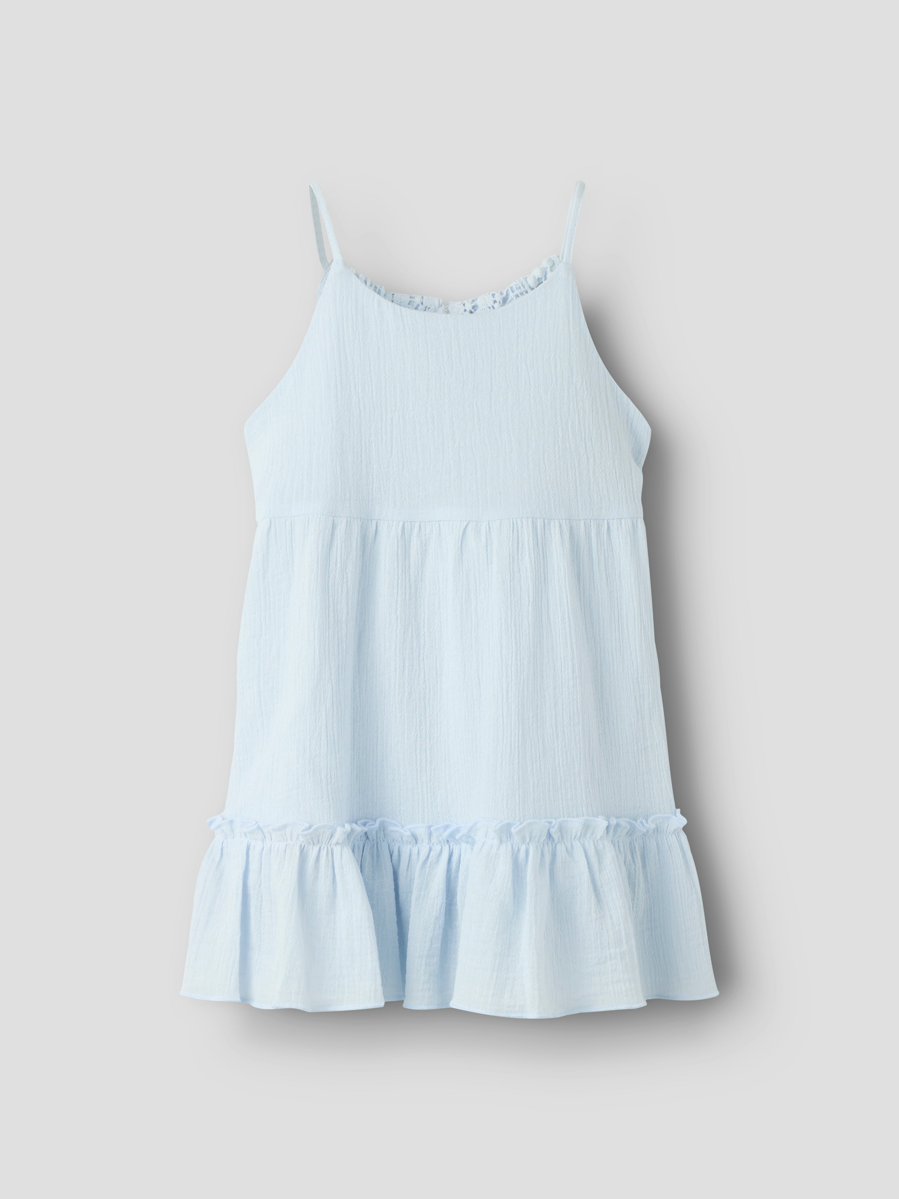 Vestido Crochet Azul Mini