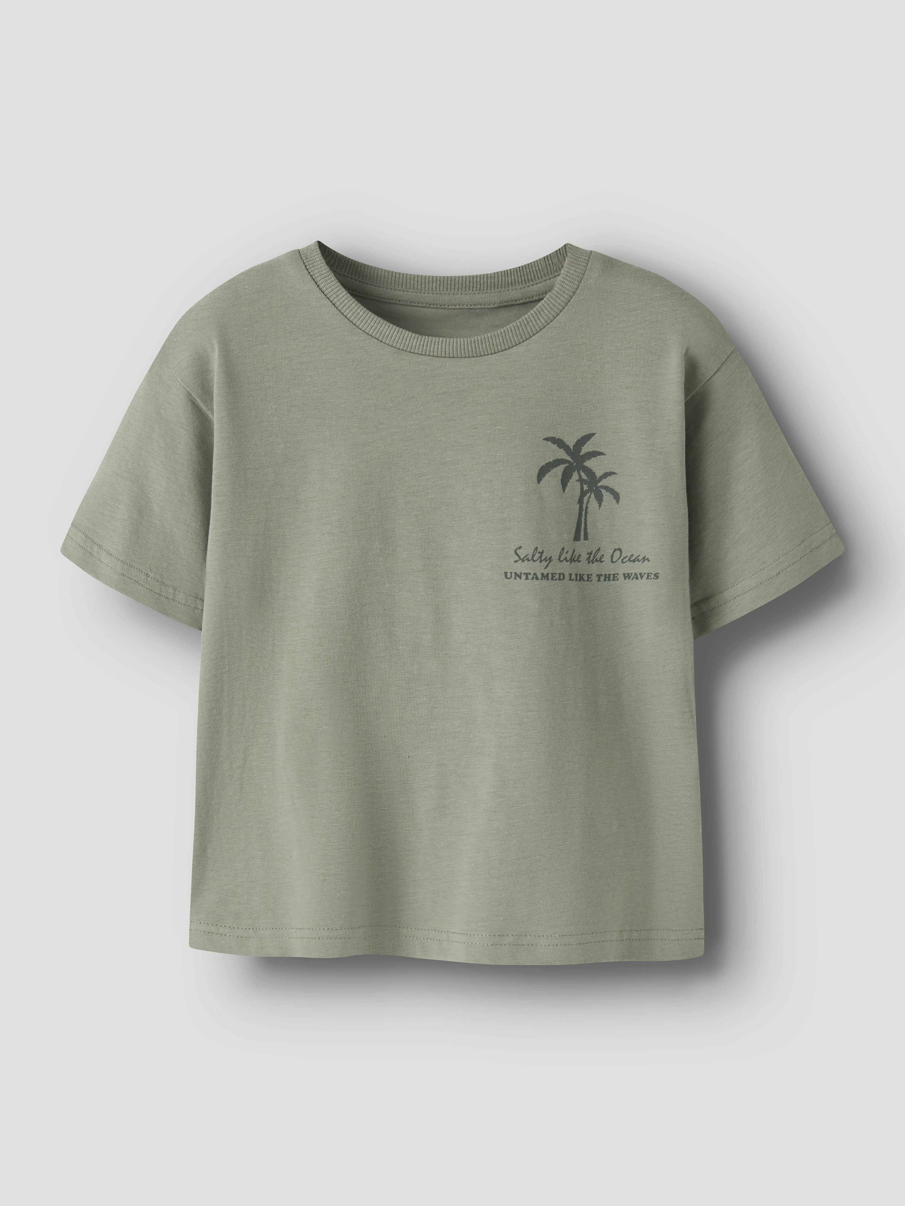 Camiseta Palmeras Verde Mini