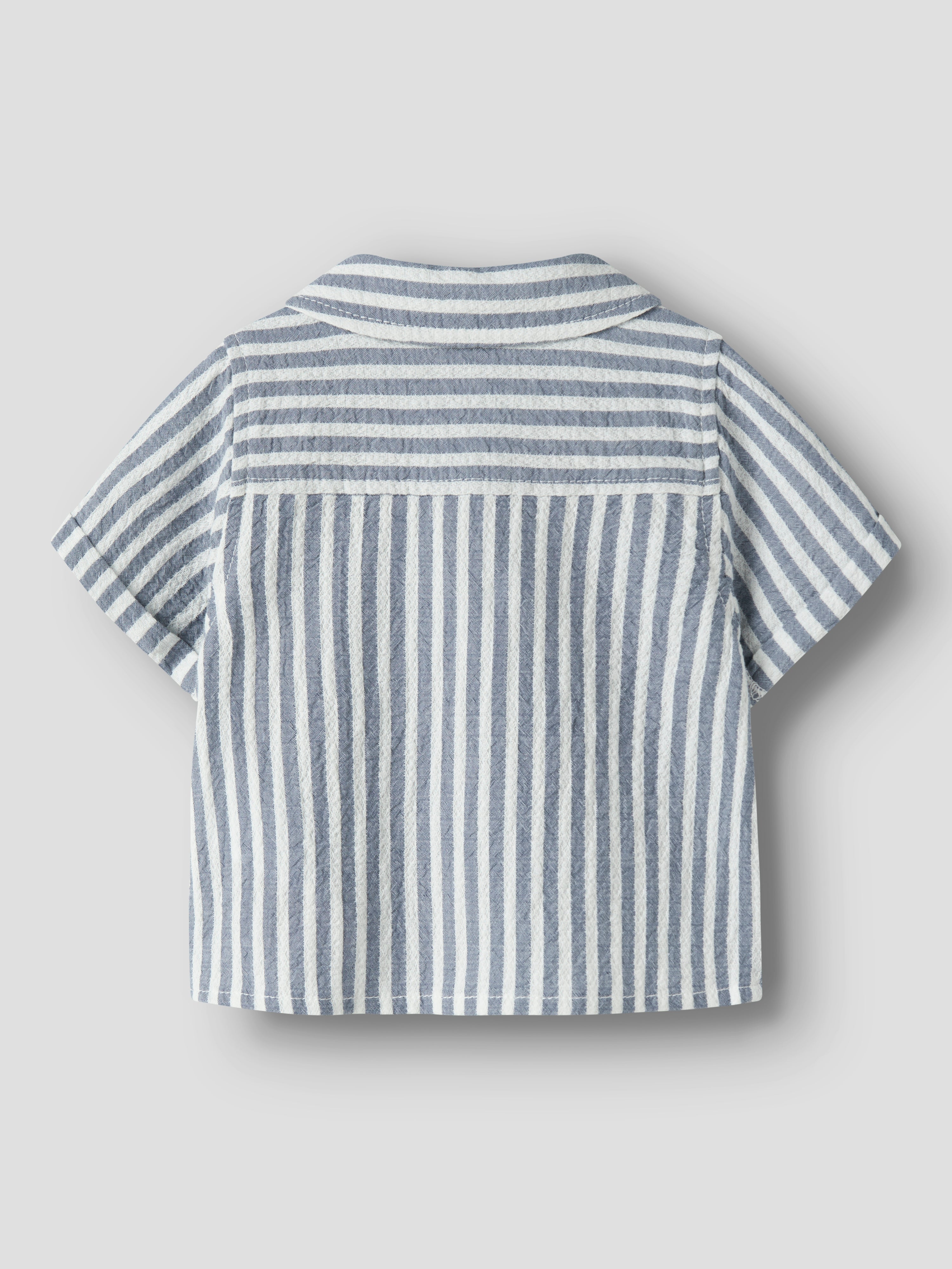 Camisa Rayas Azul Bebé