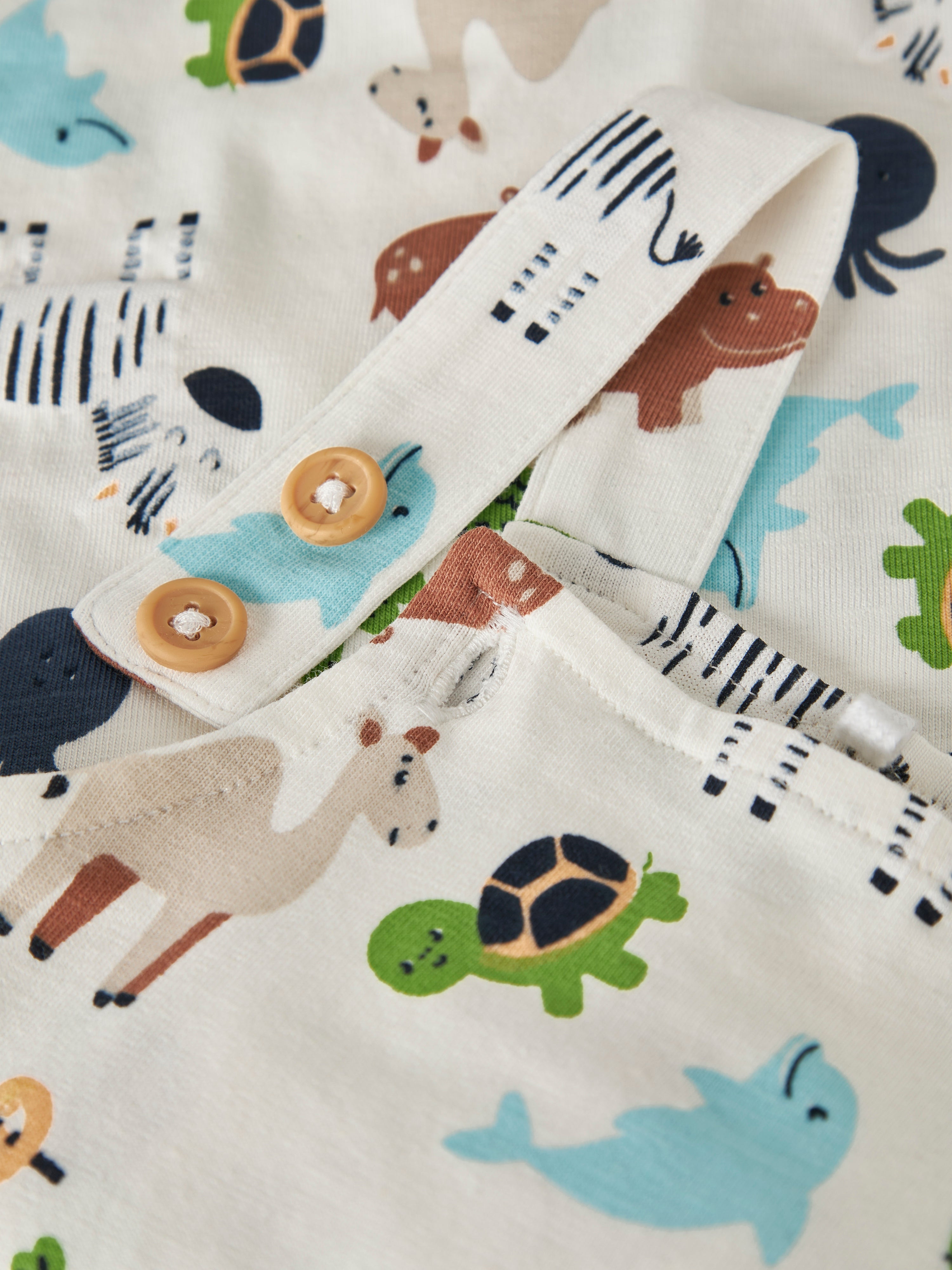 Peto Blanco Animalito Bebé