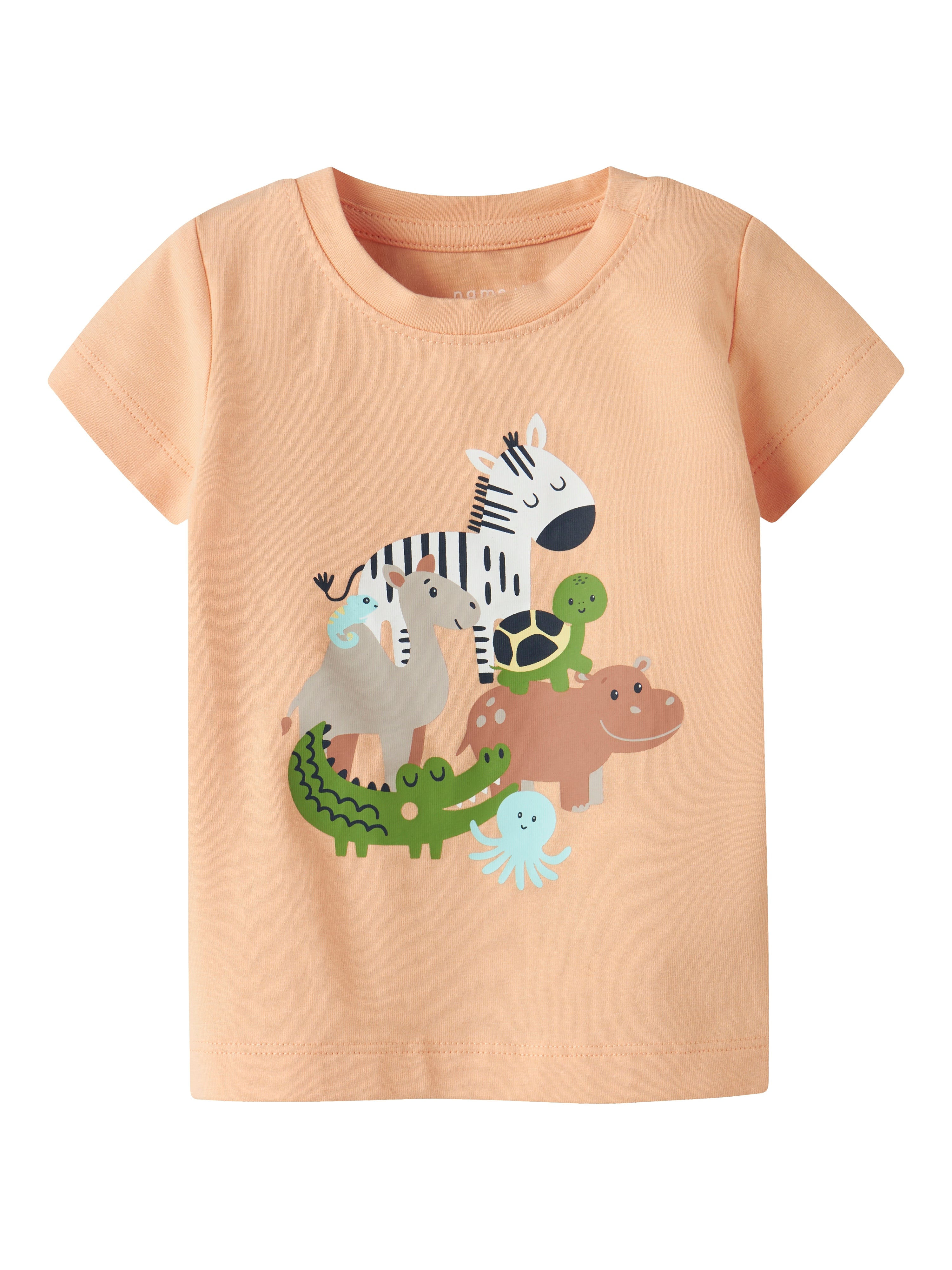 Camiseta Animalitos Peach Bebé