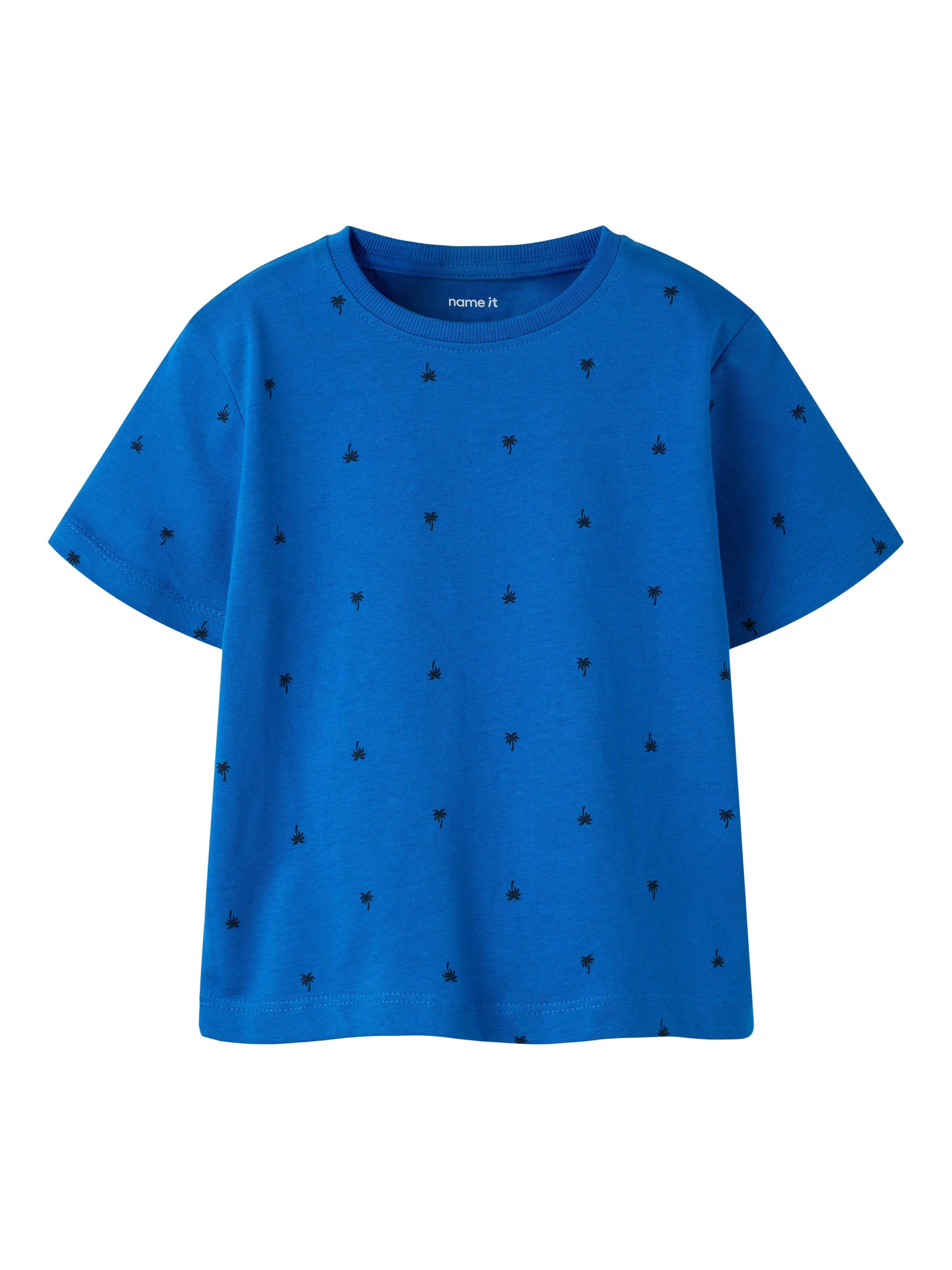 Camiseta Azul Palmeras Mini