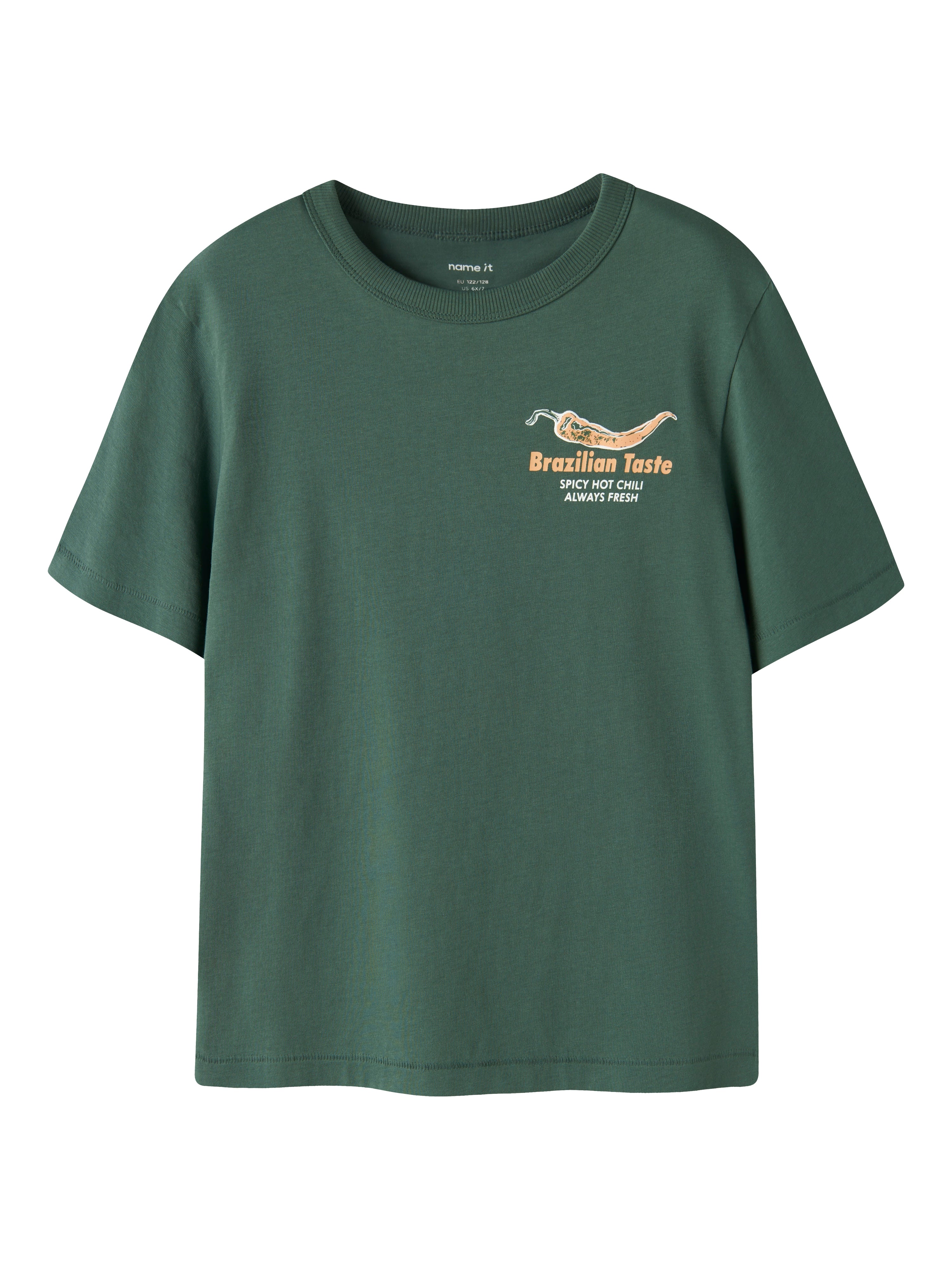 Camiseta Chili Verde Oscuro Kid