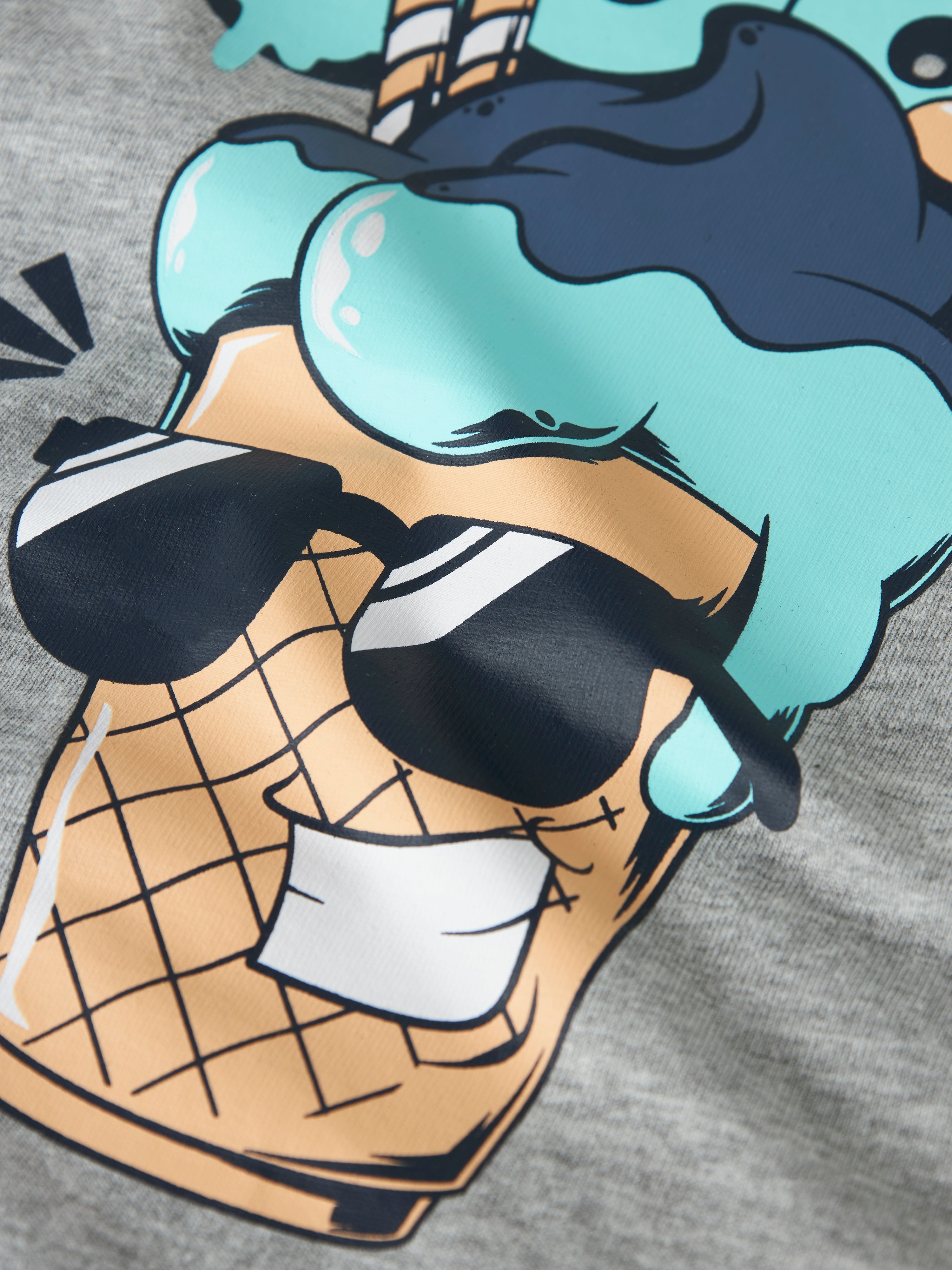 Camiseta Tirantes Helado Gris