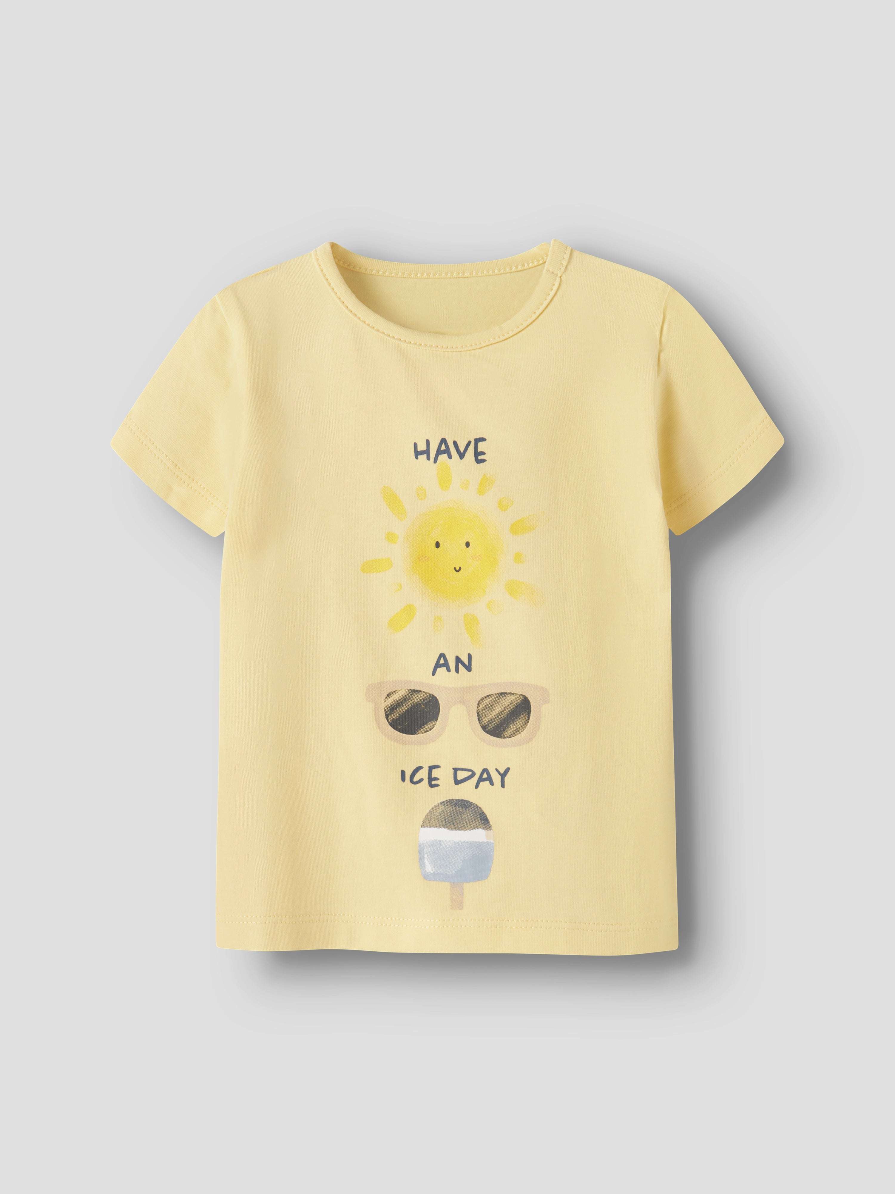 Camiseta Ice Day Amarilla Bebé