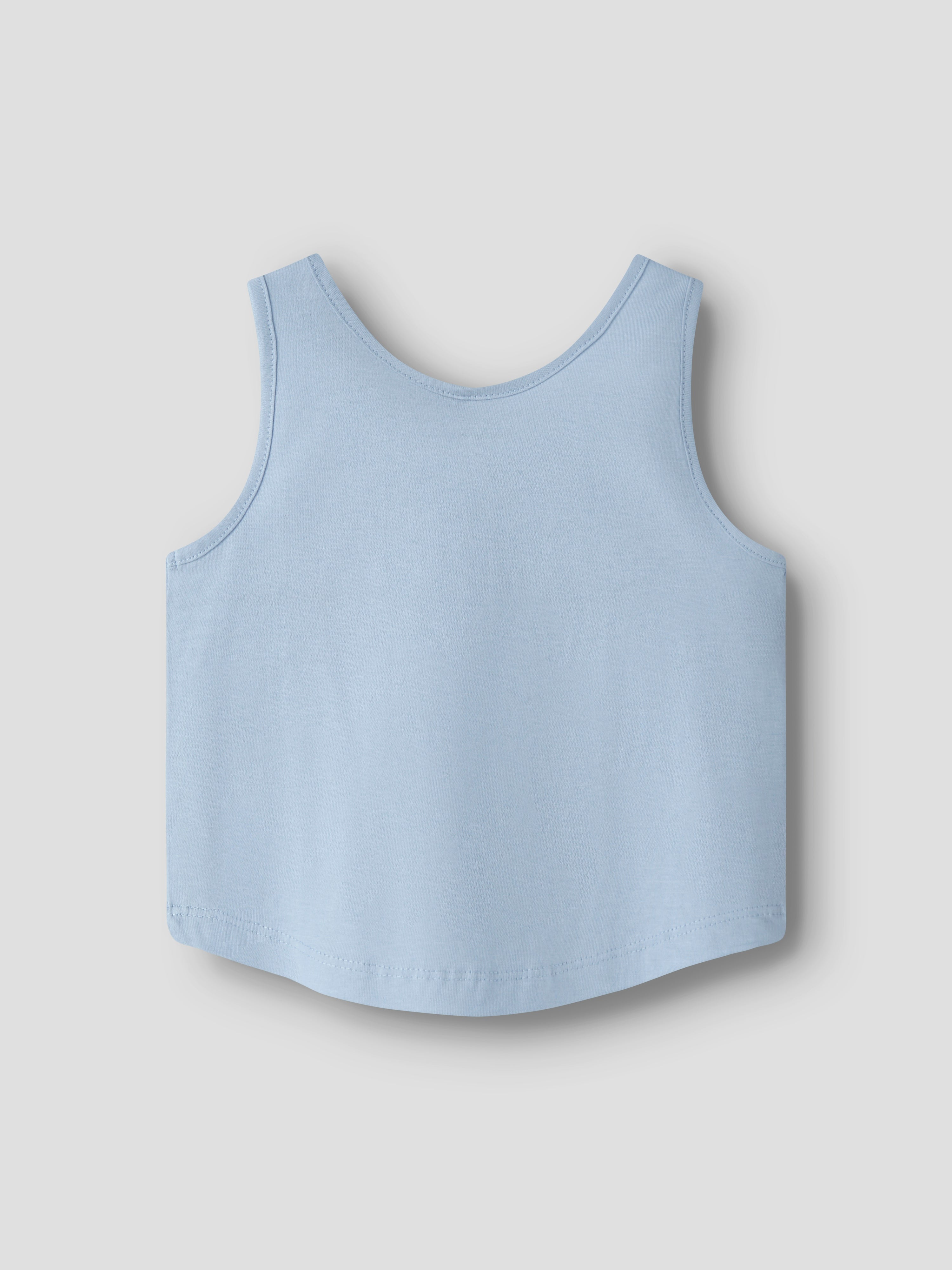 Top Azul Fresas Mini
