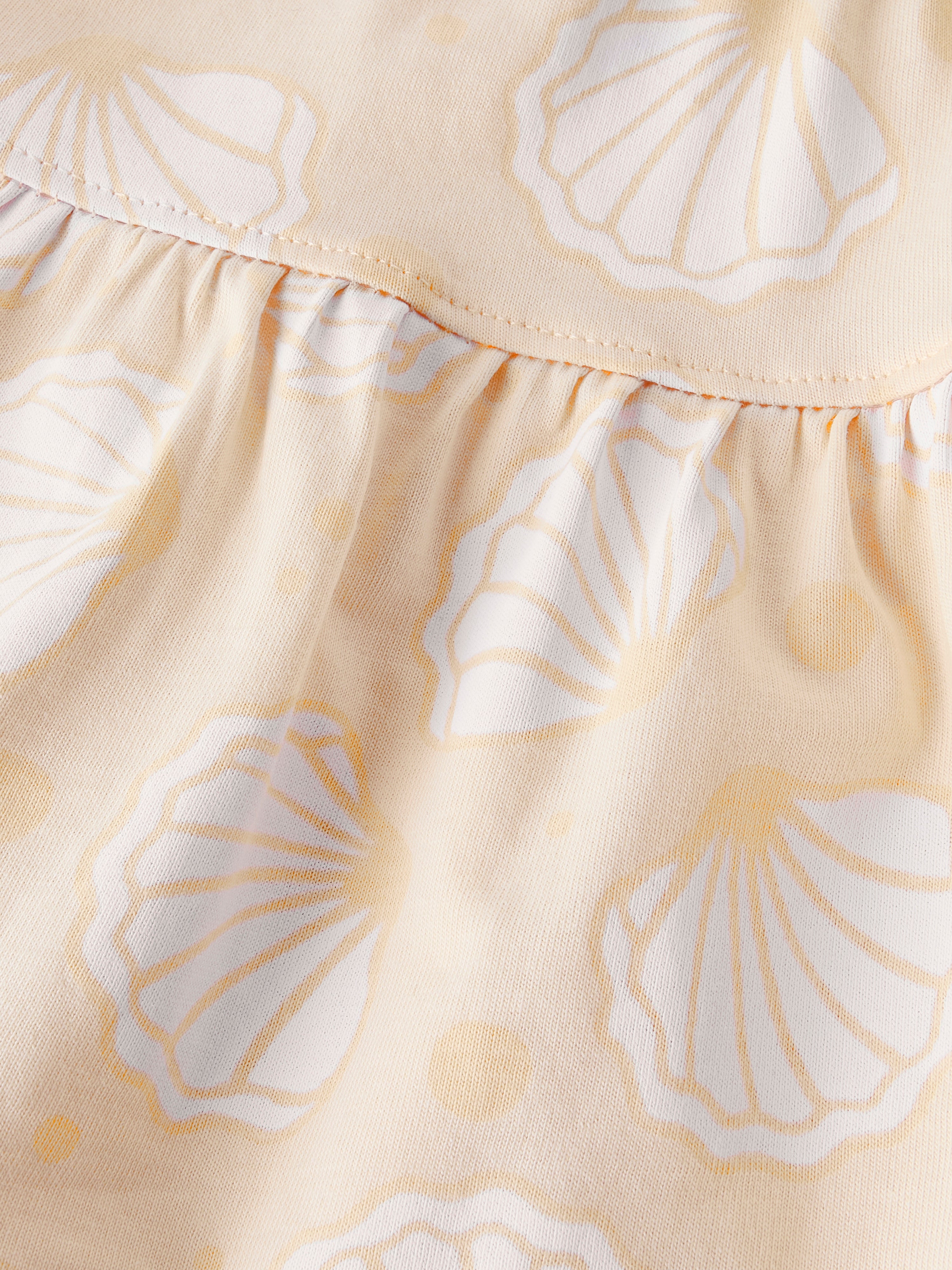 Falda Conchas Peach Mini