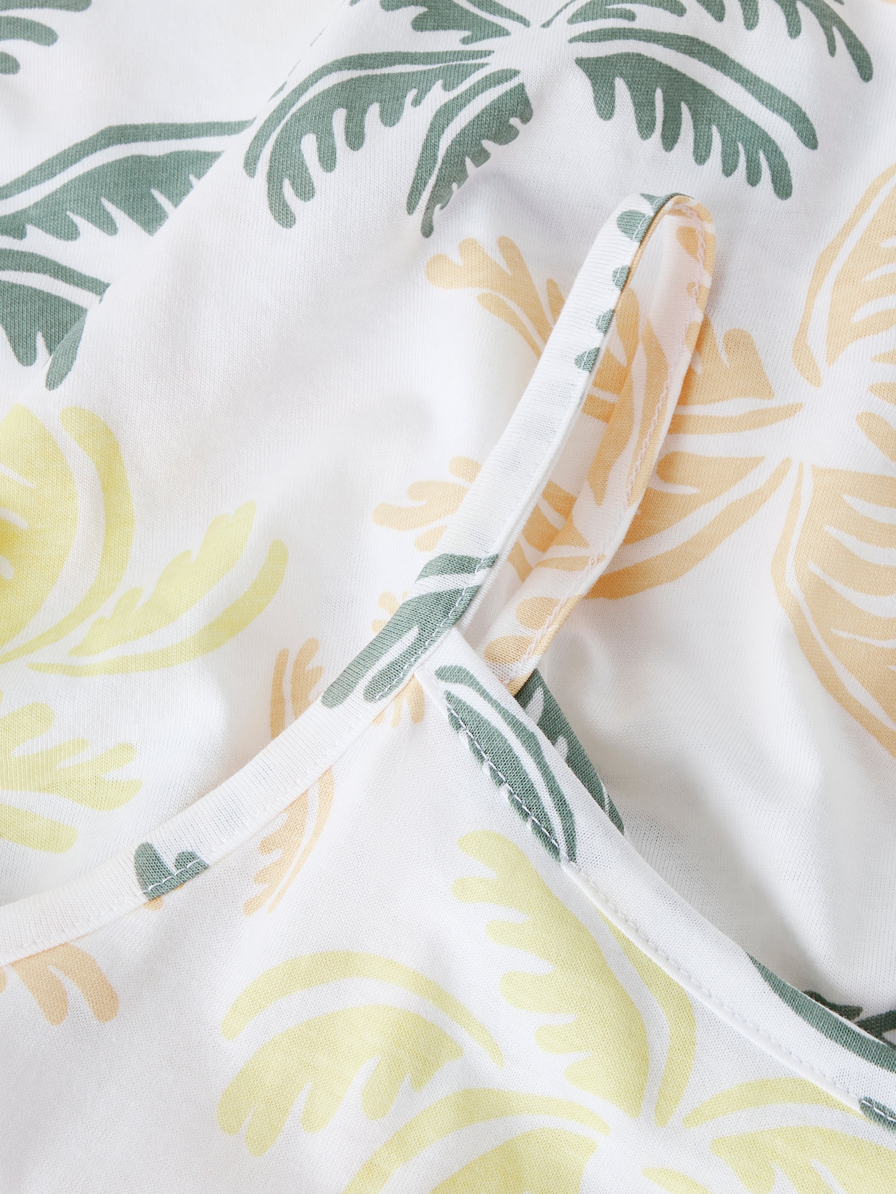 Vestido Tropical Blanco Kid