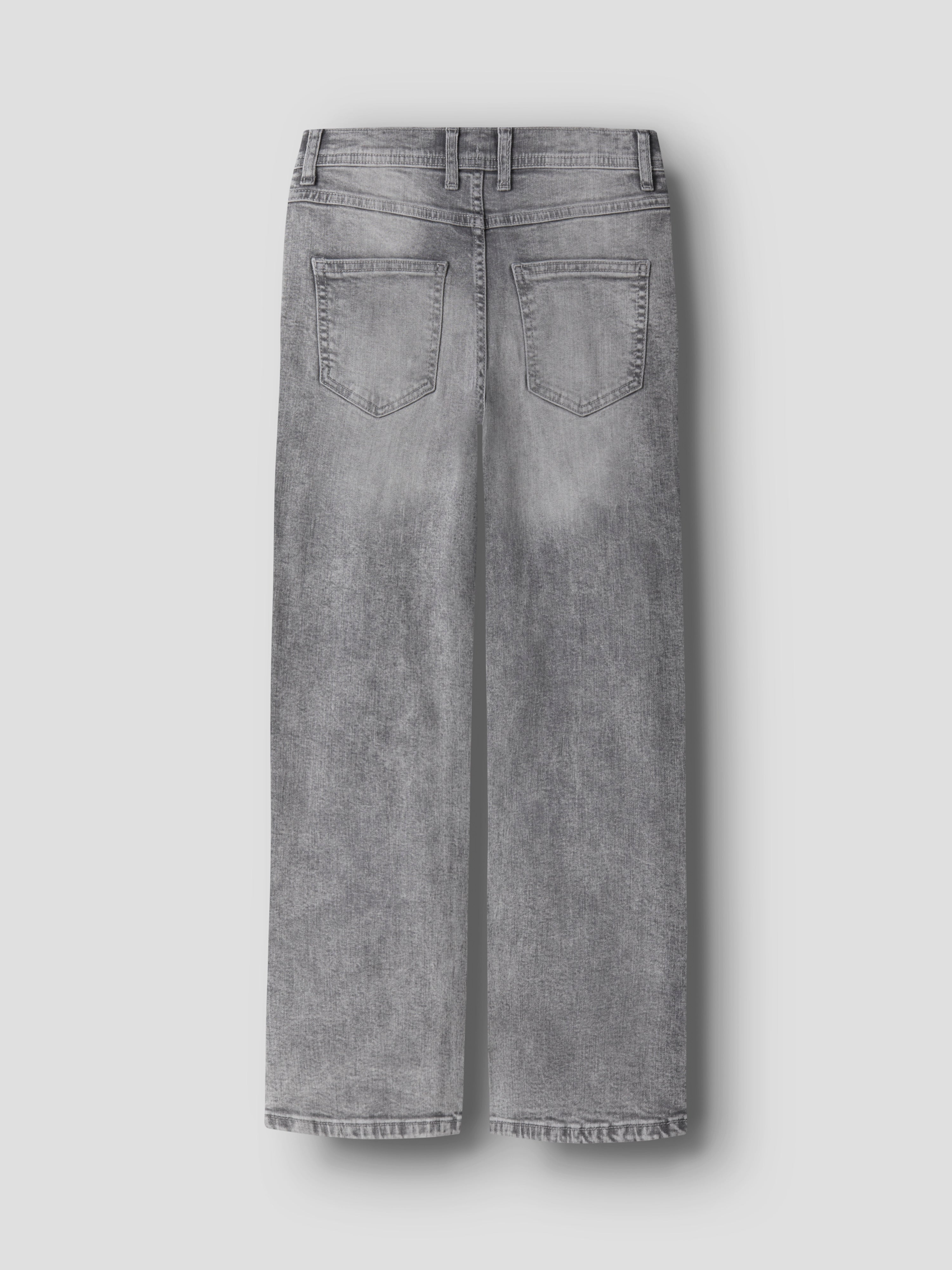 Jeans Straight Medium Grey