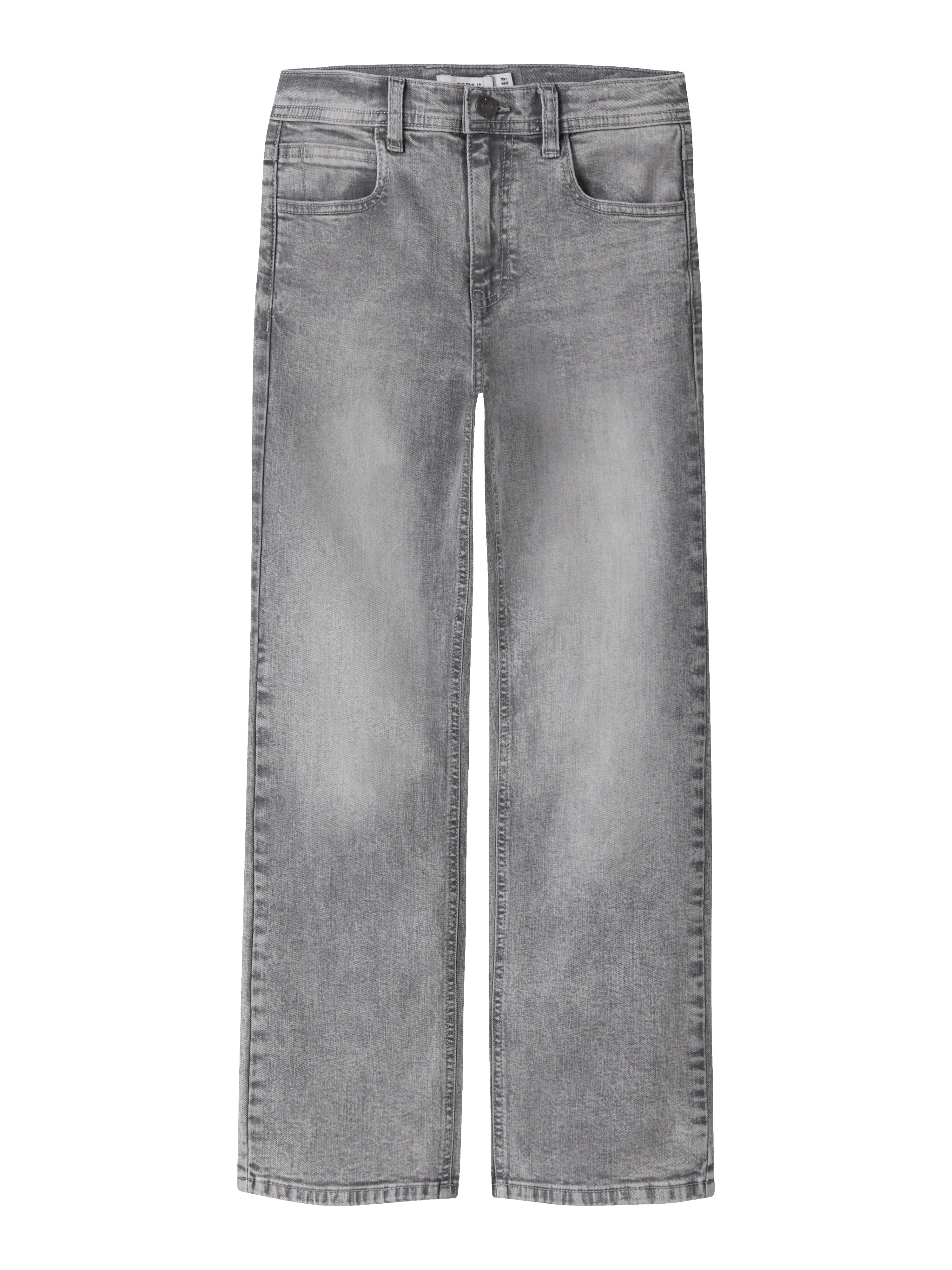 Jeans Straight Medium Grey