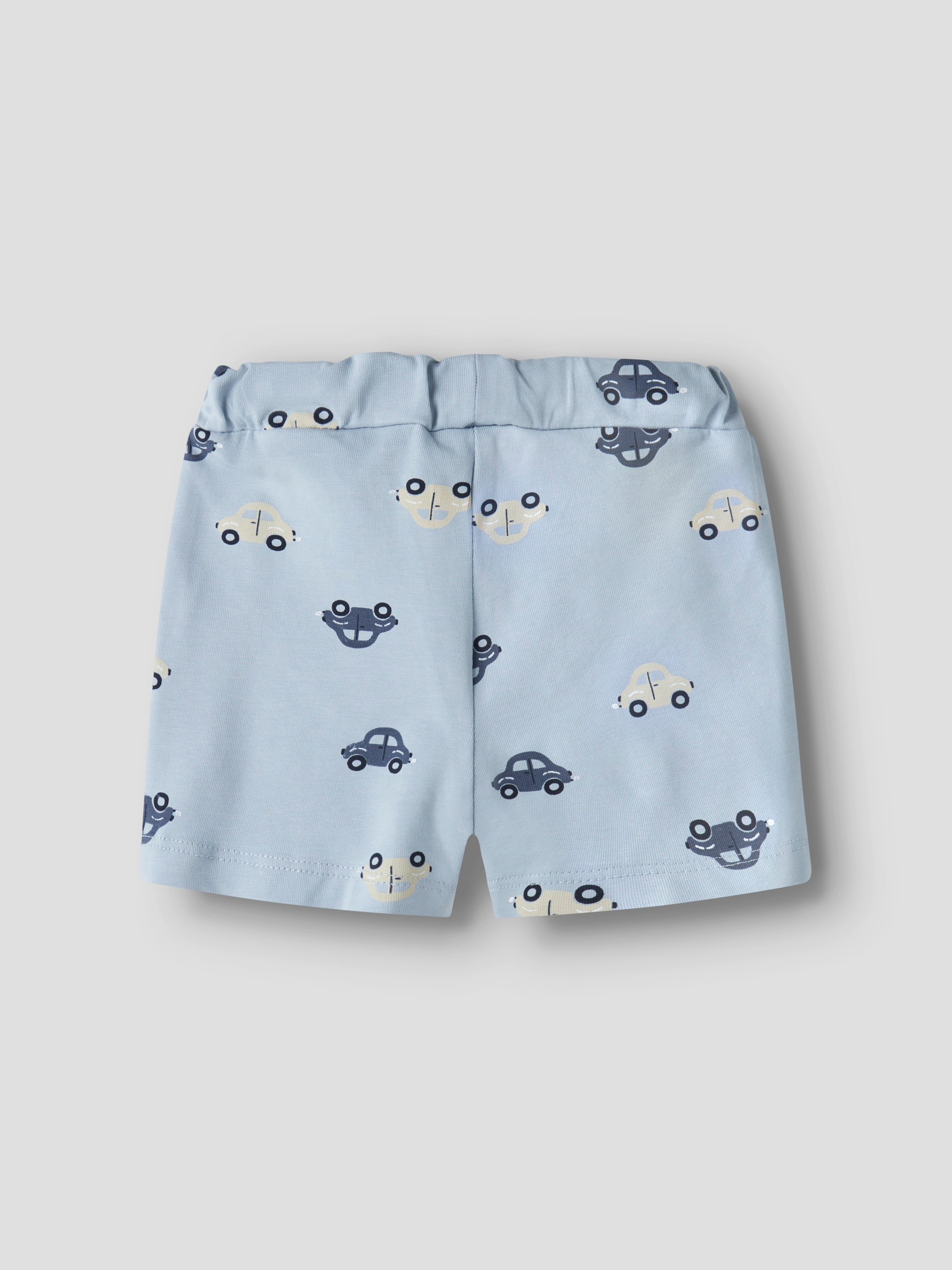 Short Coche Azul Bebé