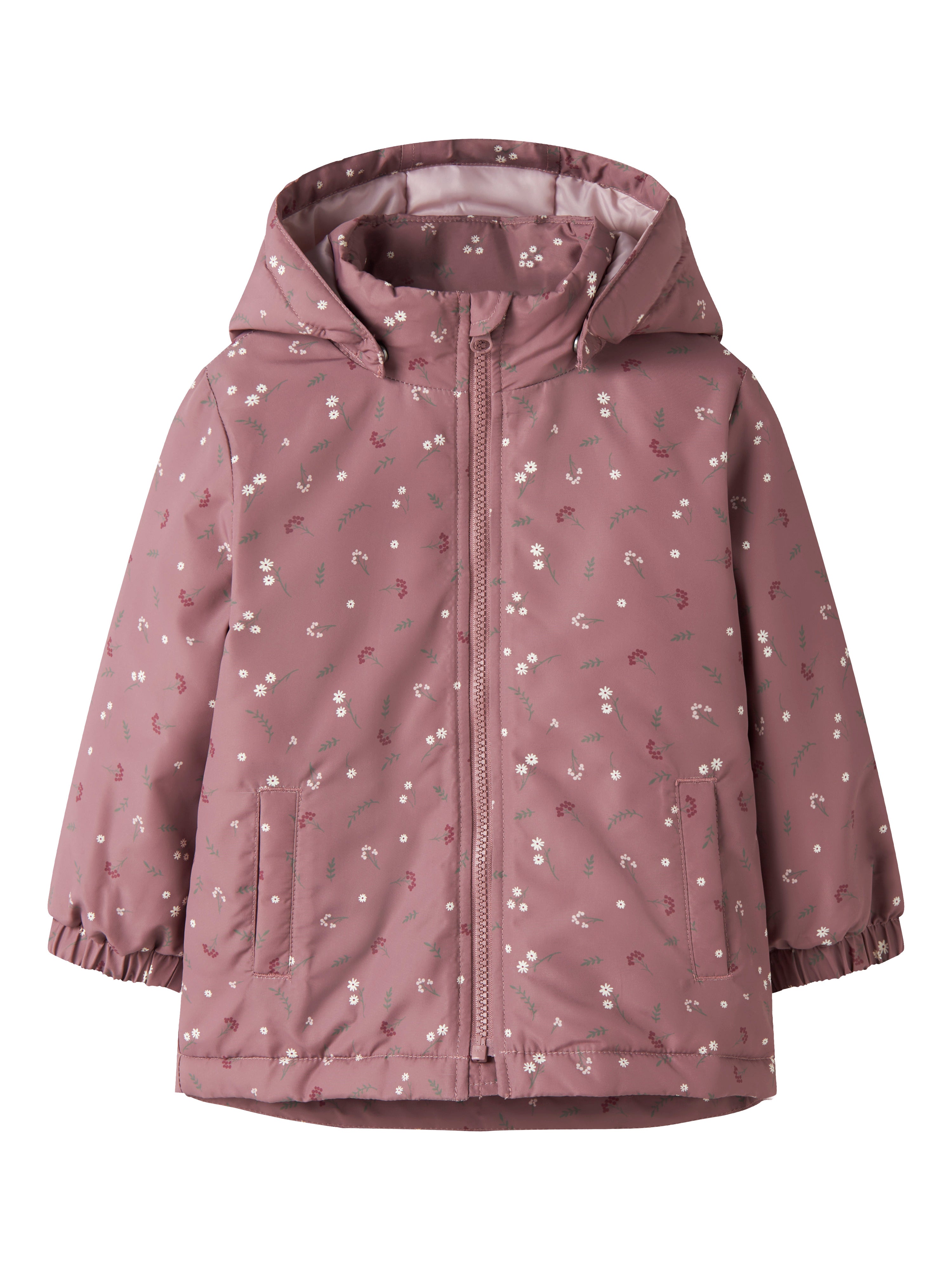 Chaqueta Floral Malva Mini