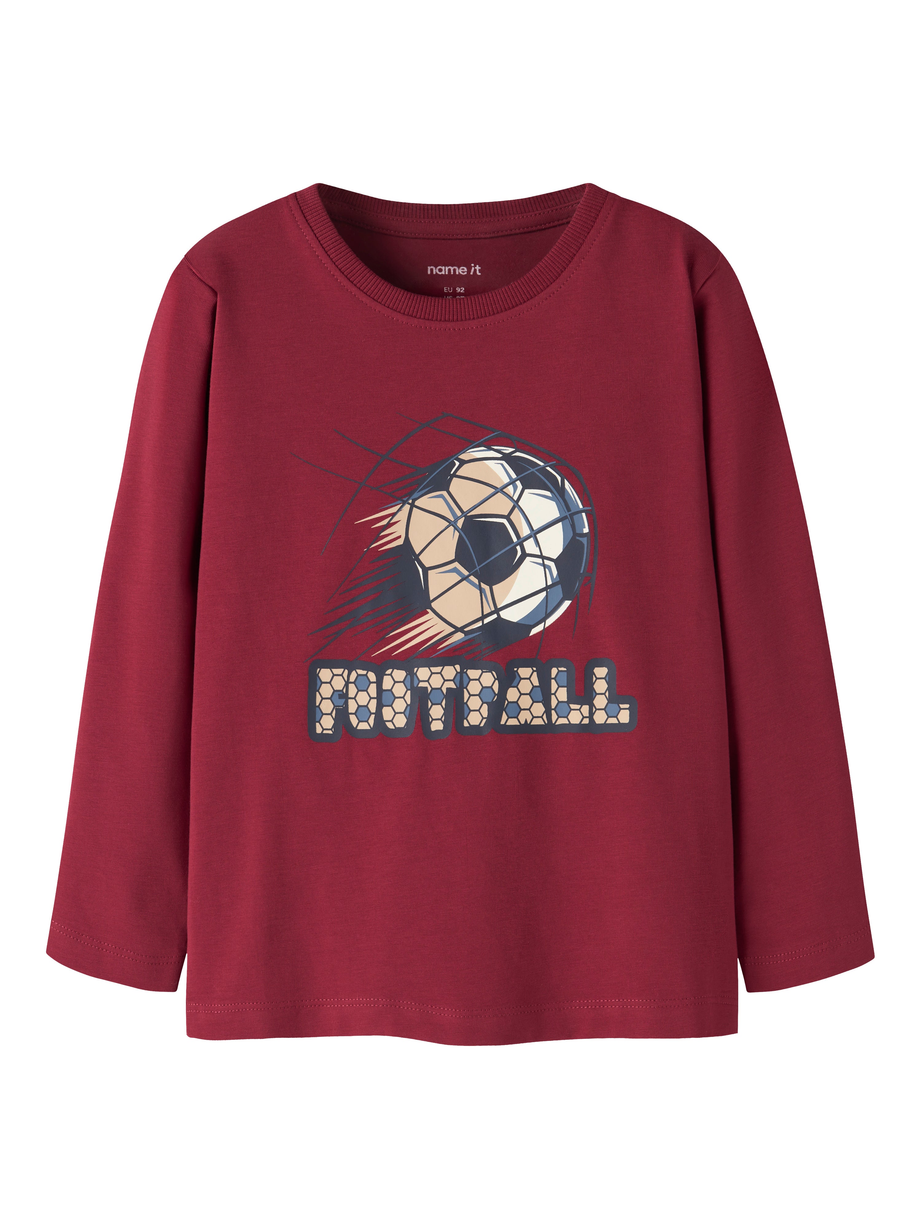 Camiseta Football Roja Mini