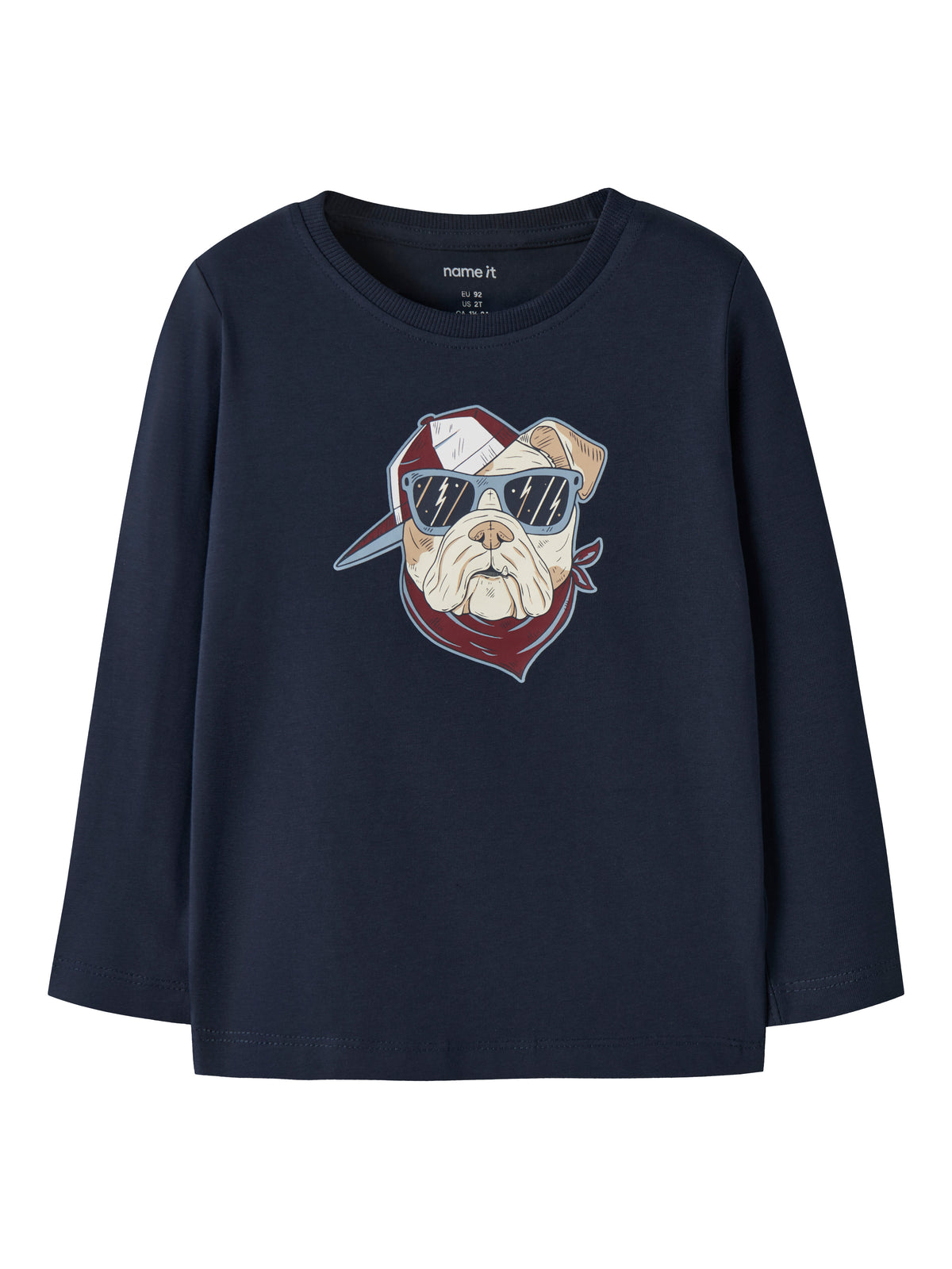 Camiseta Cool Dog Marino Mini