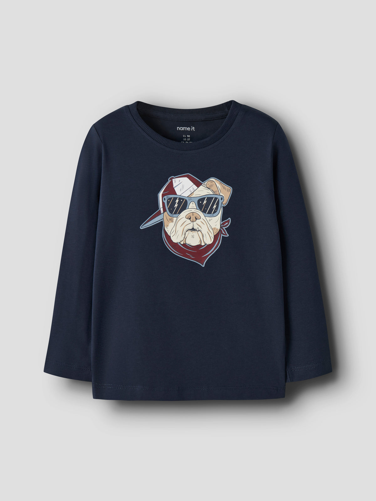Camiseta Cool Dog Marino Mini
