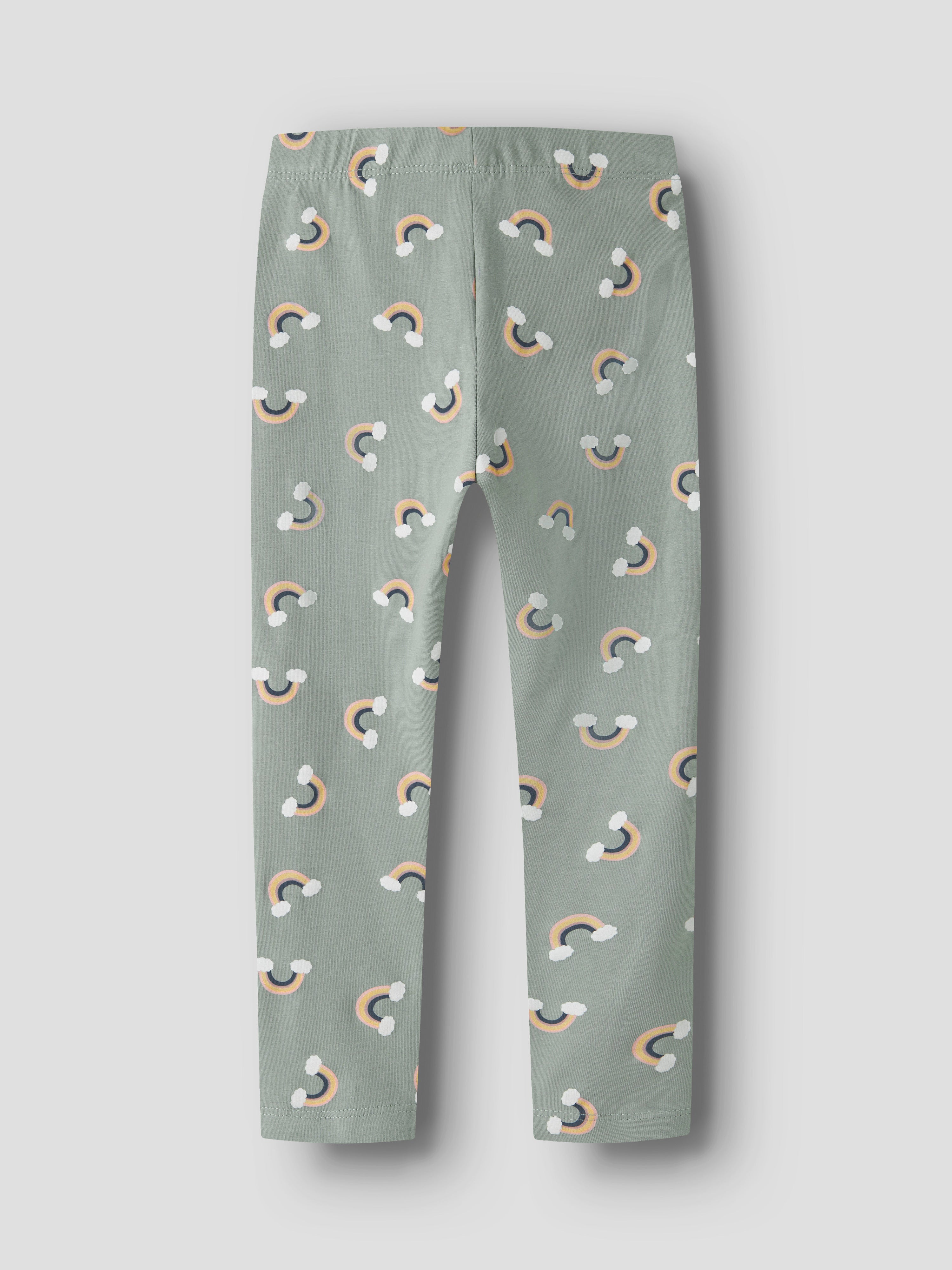 Legging Arcoíris Verde  Mini
