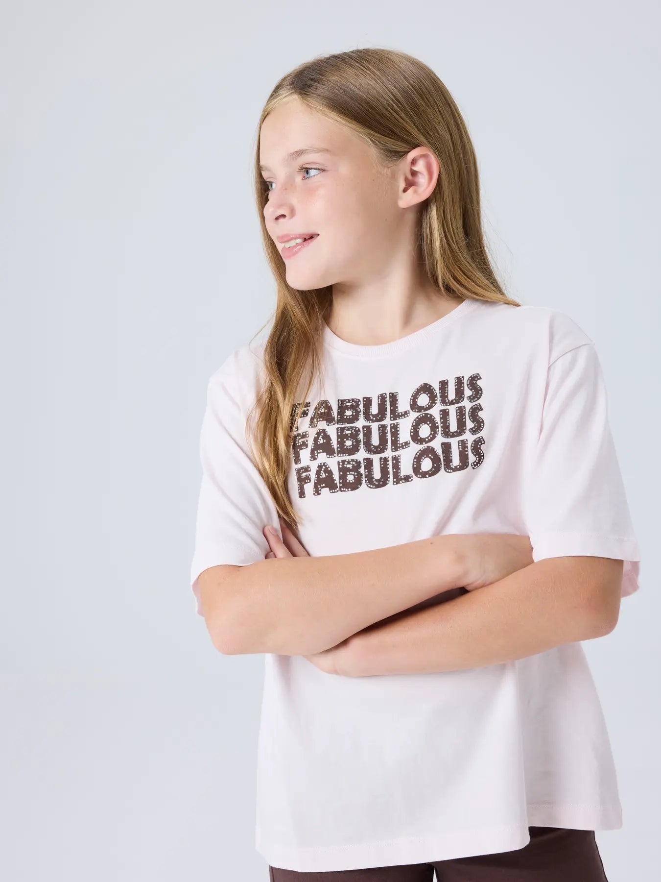 Camiseta Fabulous Rosa Kid