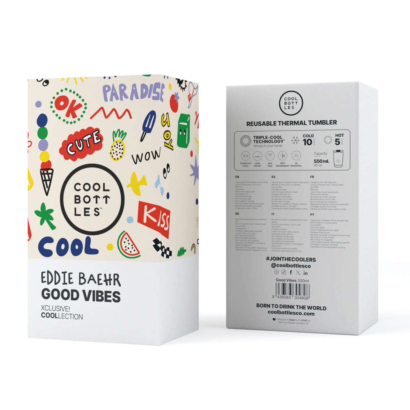 Tumbler Vaso 550ML Good Vibes