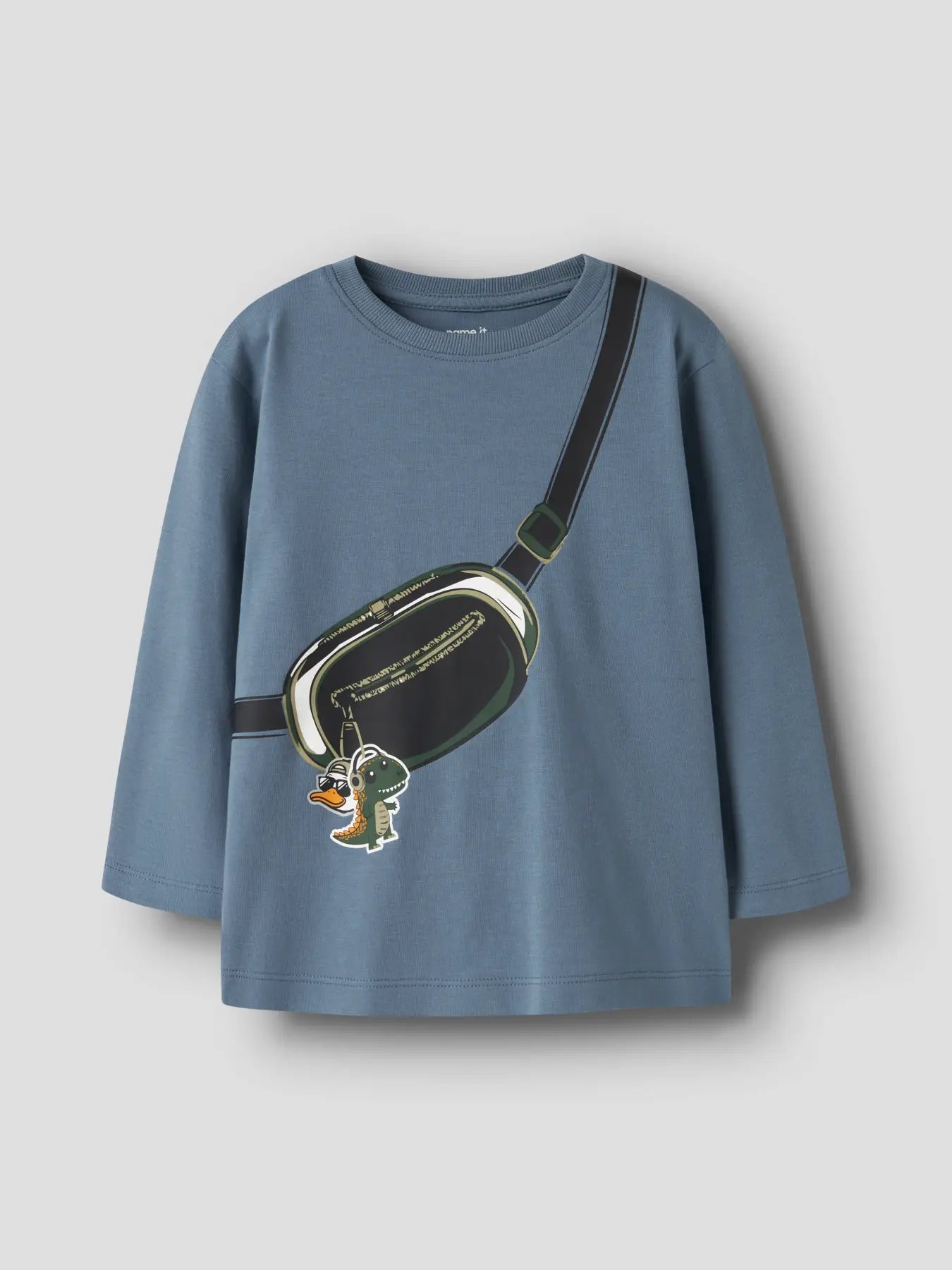 Camiseta Riñonera Azul Mini