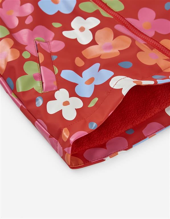 Chaqueta Floral Roja Bebé