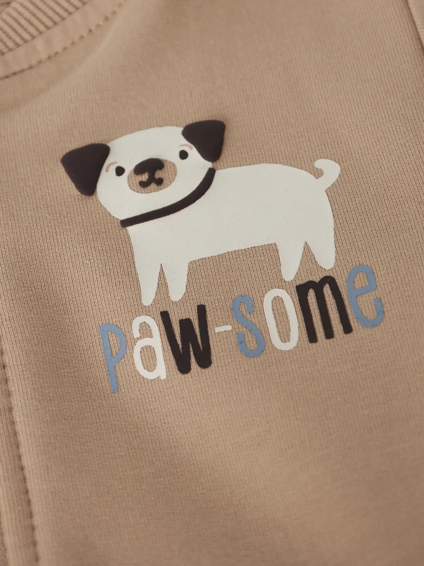Chaqueta Perrito Beige Bebé