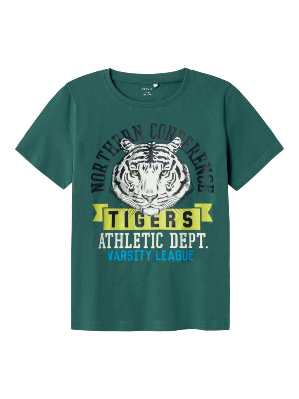 Camiseta Verde Tigre