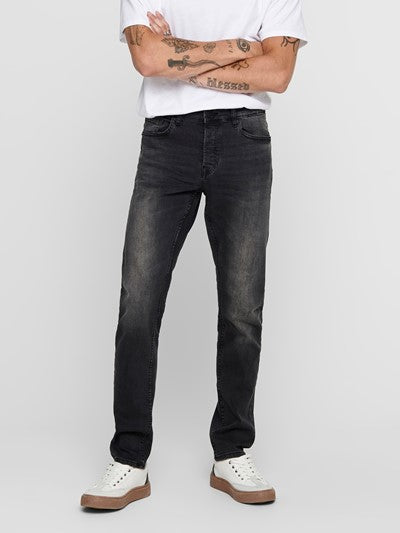 Jeans Loom Black Washed 0447