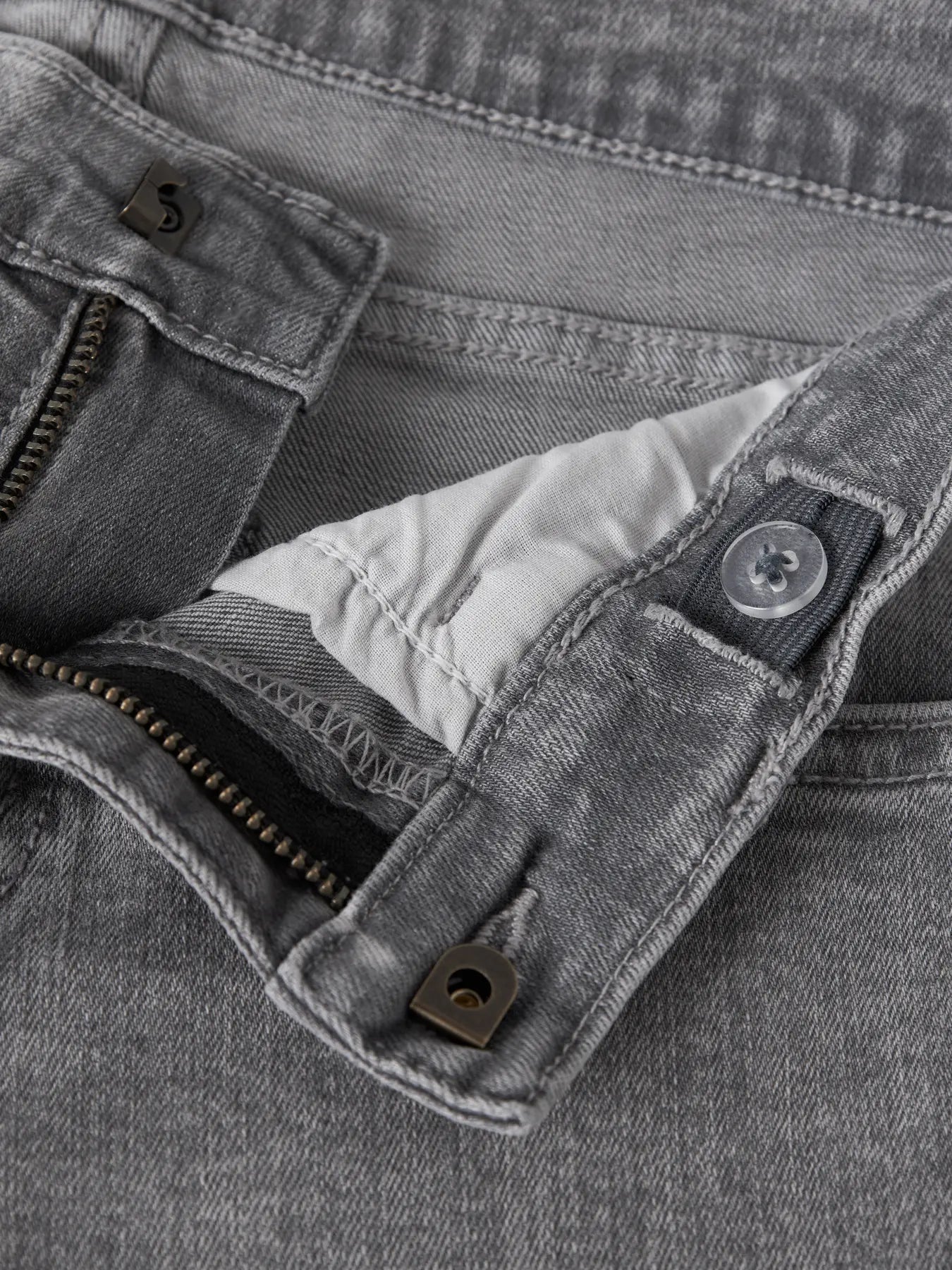 Jeans Wide Medium Grey Kid