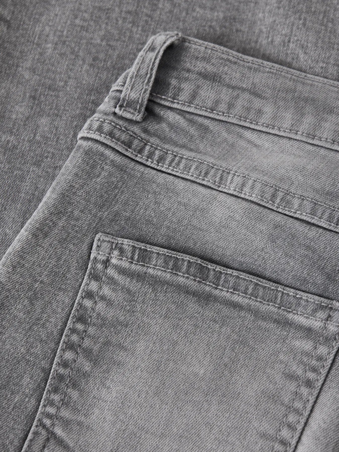 Jeans Wide Medium Grey Kid