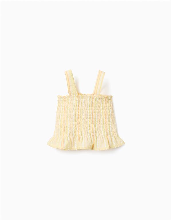 Top Rayas Amarillo