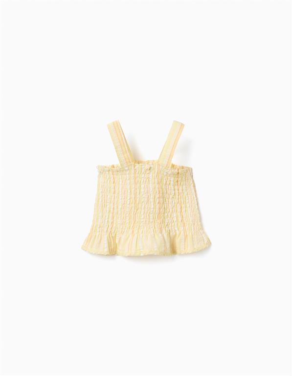 Top Rayas Amarillo