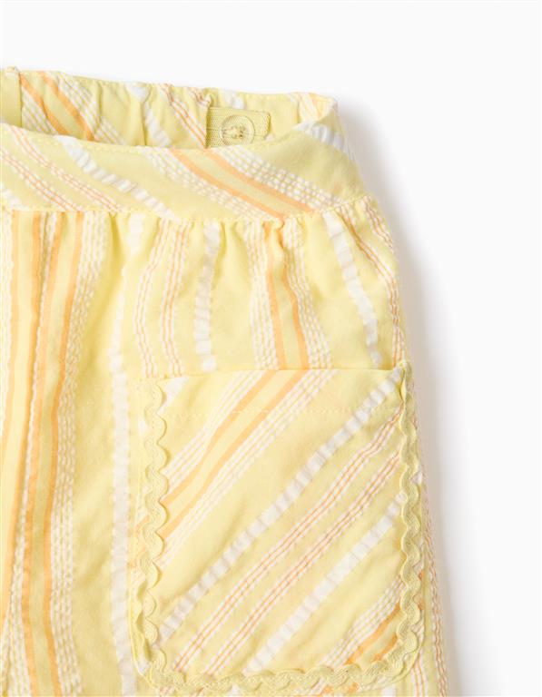 Pantalón Rayas Amarillo