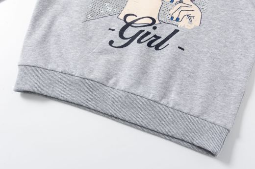 Sudadera Girl Gafas