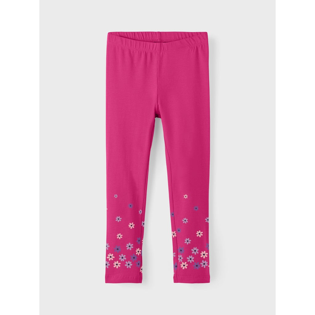 Legging Fucsia Flores