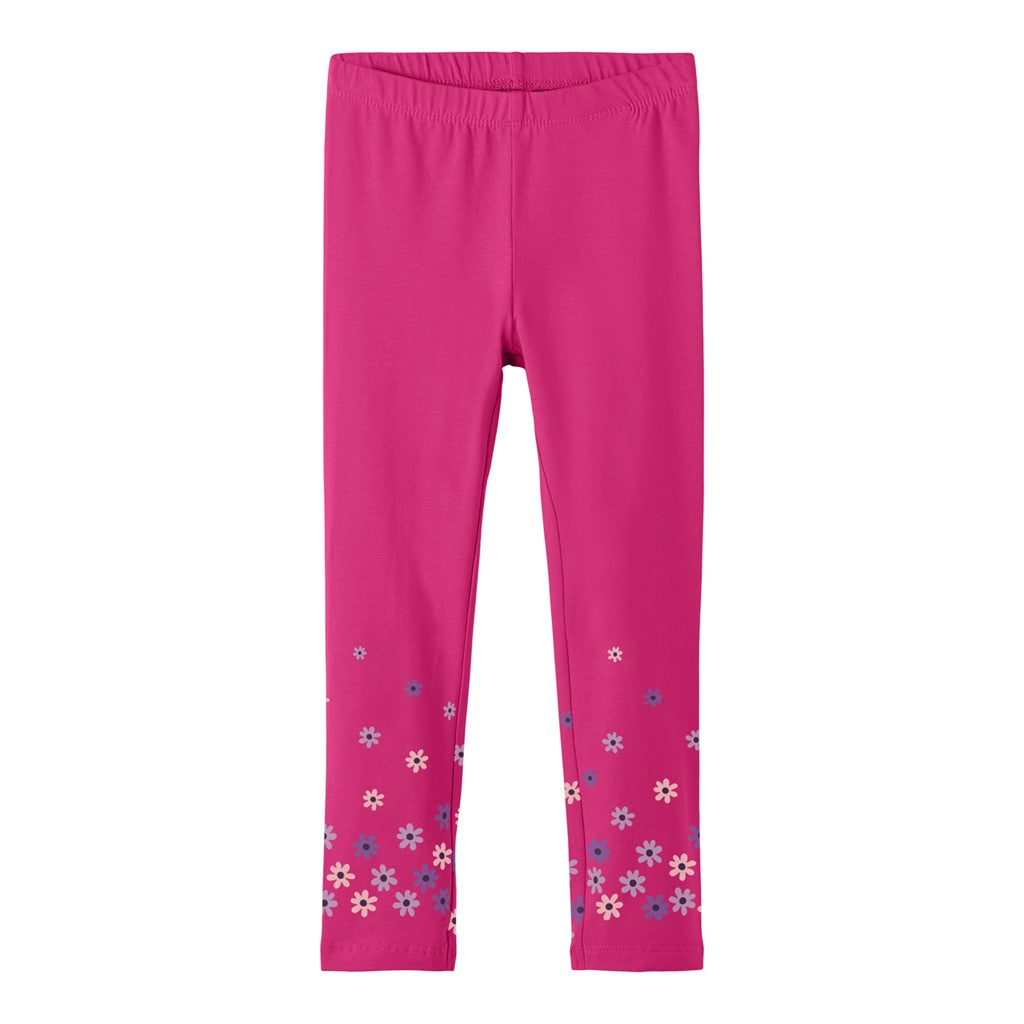 Legging Fucsia Flores