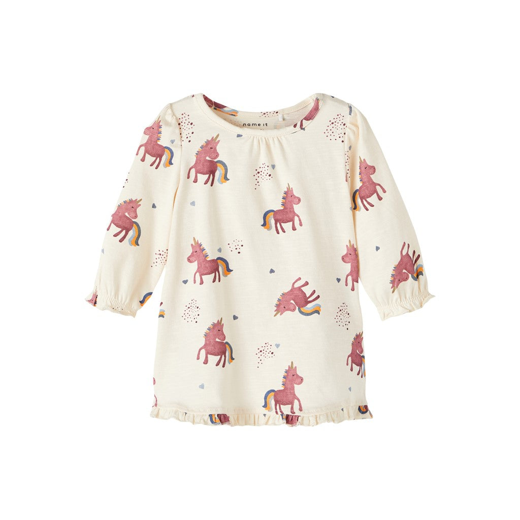 Vestido Unicornios Blanco