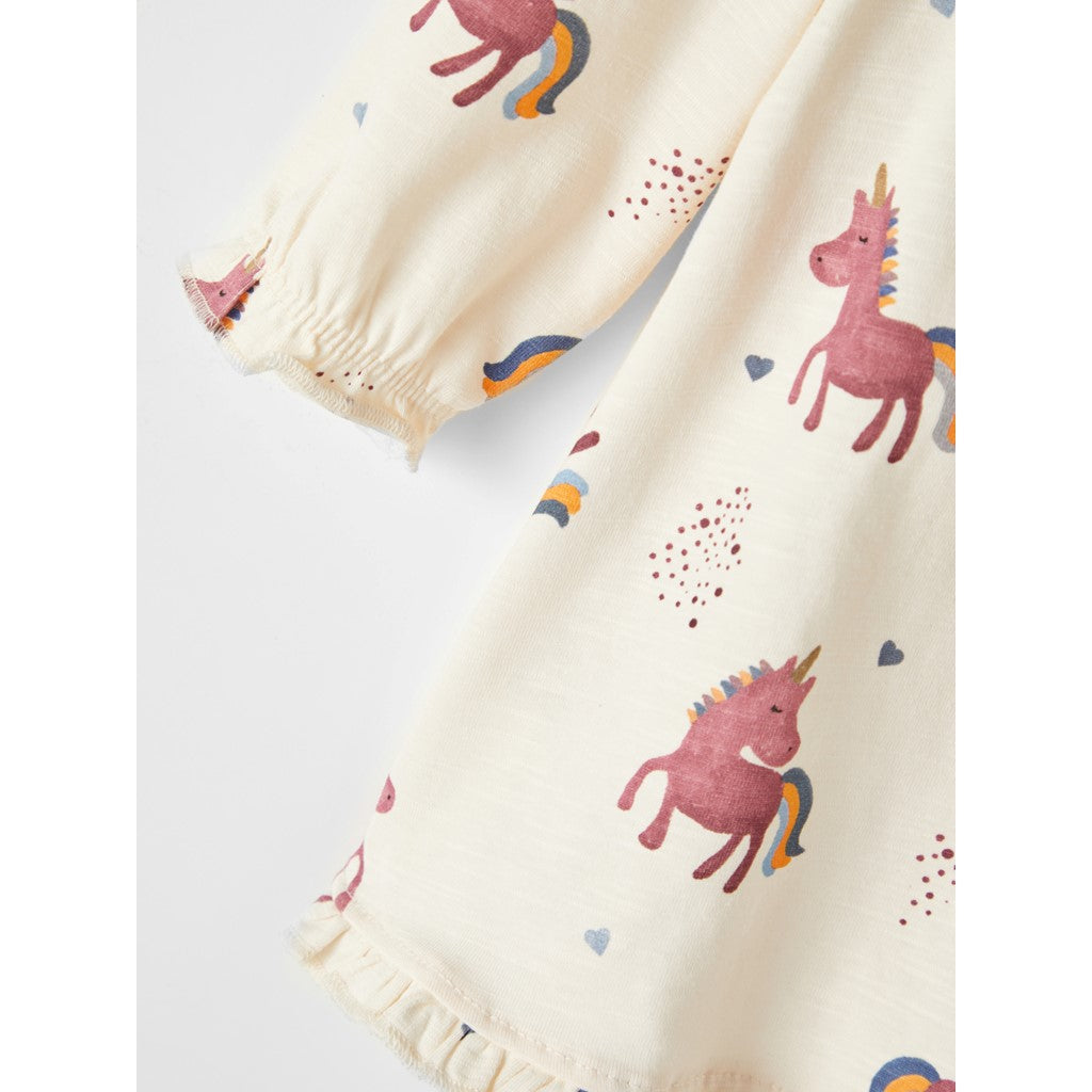 Vestido Unicornios Blanco