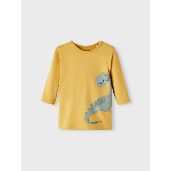 Camiseta Dinosaurio Amarilla