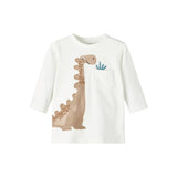 Camiseta Dinosaurio Blanca