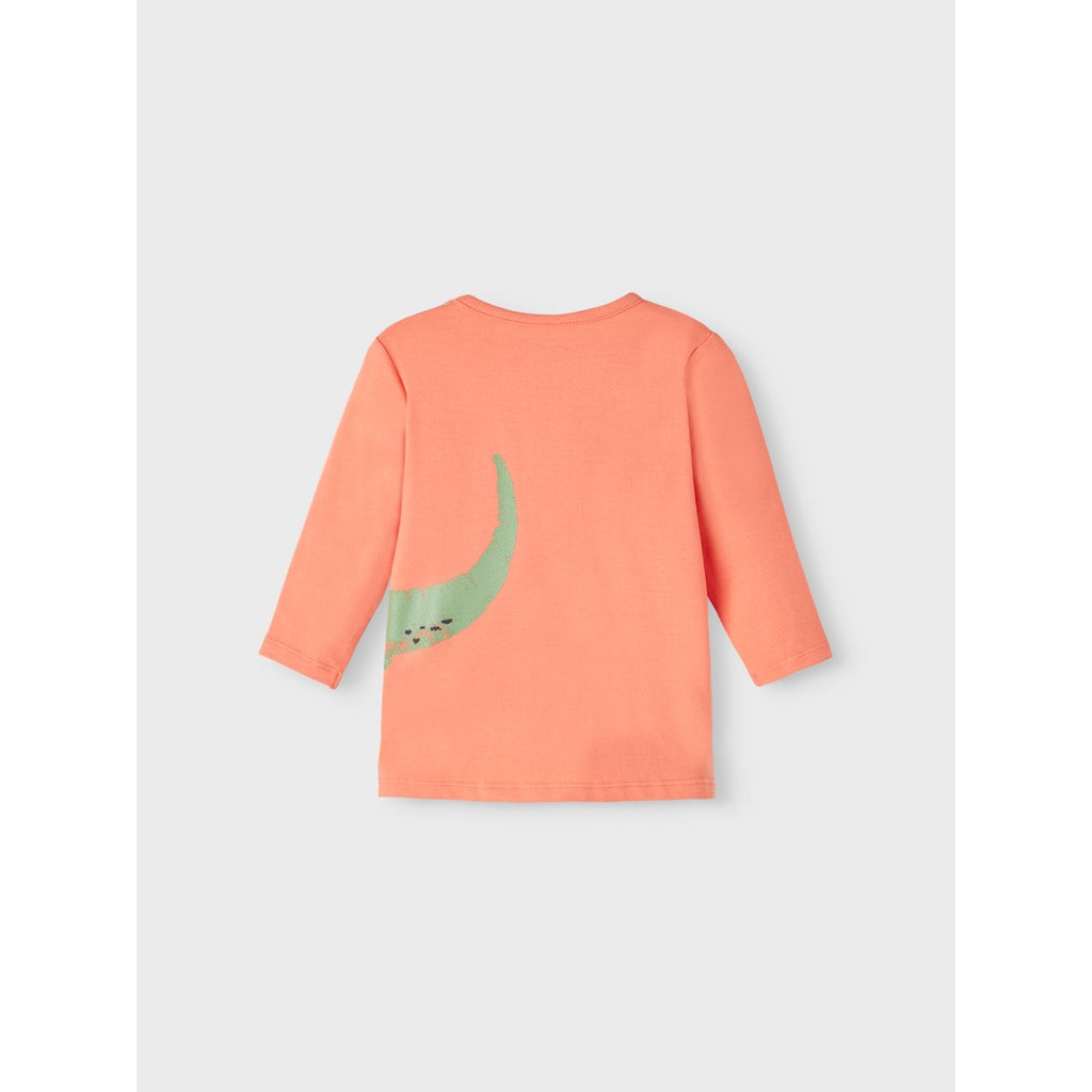 Camiseta Cocodrile Naranja