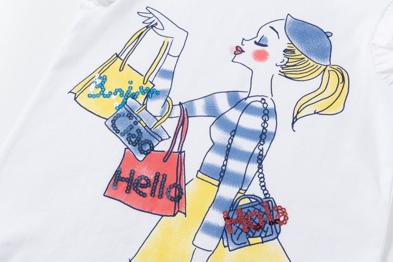 Camiseta Shoping Girl